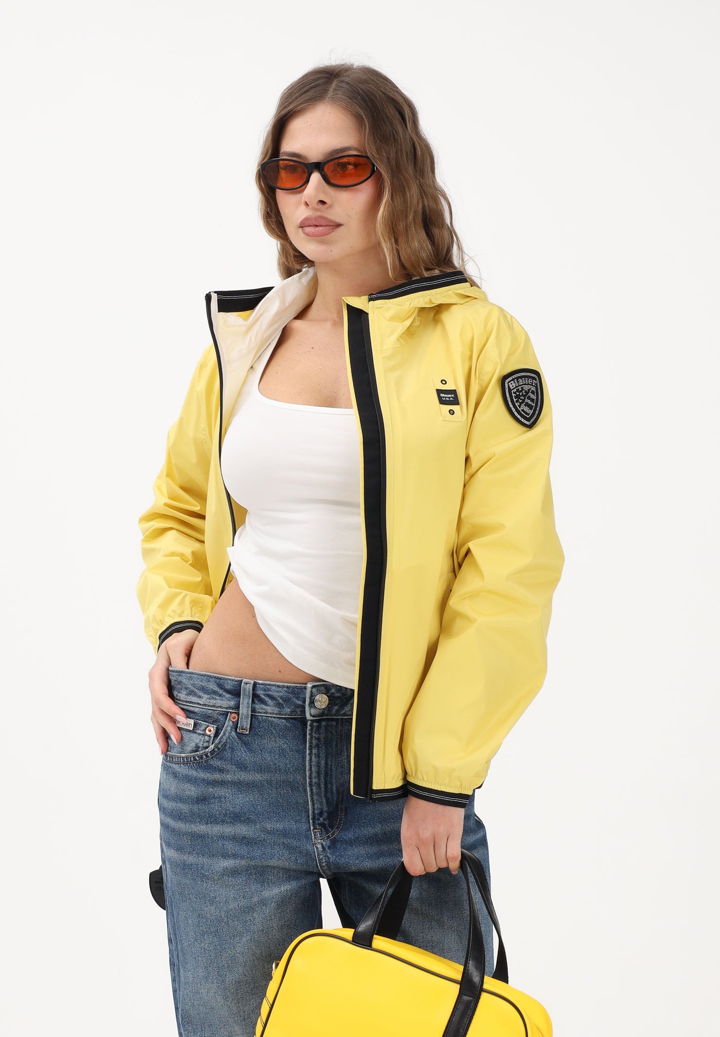 BLAUER Giacca a vento NAY gialla da donna 26SBLDC11095-007110 234 BLAUER