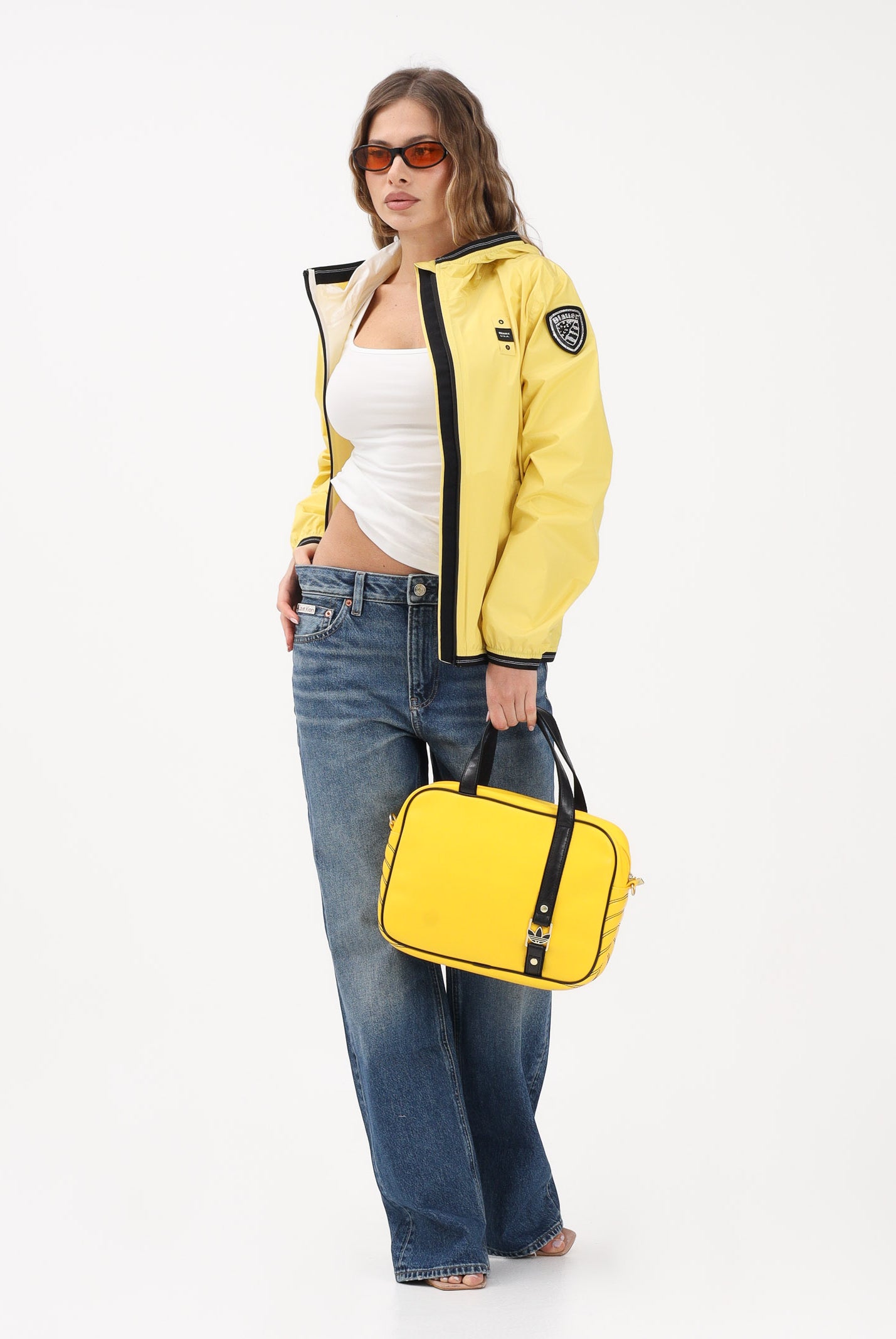 BLAUER Giacca a vento NAY gialla da donna 26SBLDC11095-007110 234 BLAUER