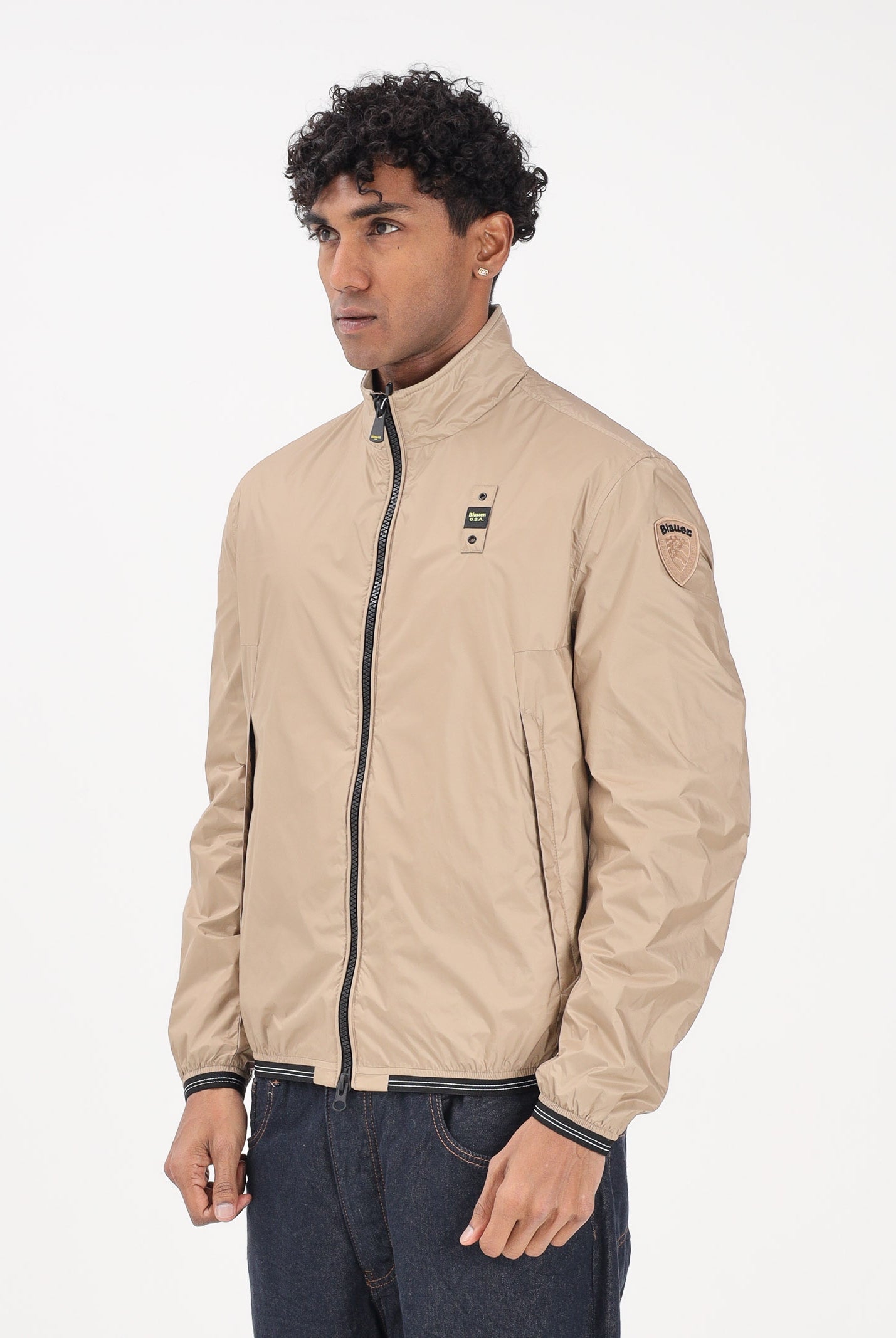 BLAUER Giacca a vento KERWIN beige da uomo 26SBLUC01106-007101 327 BLAUER