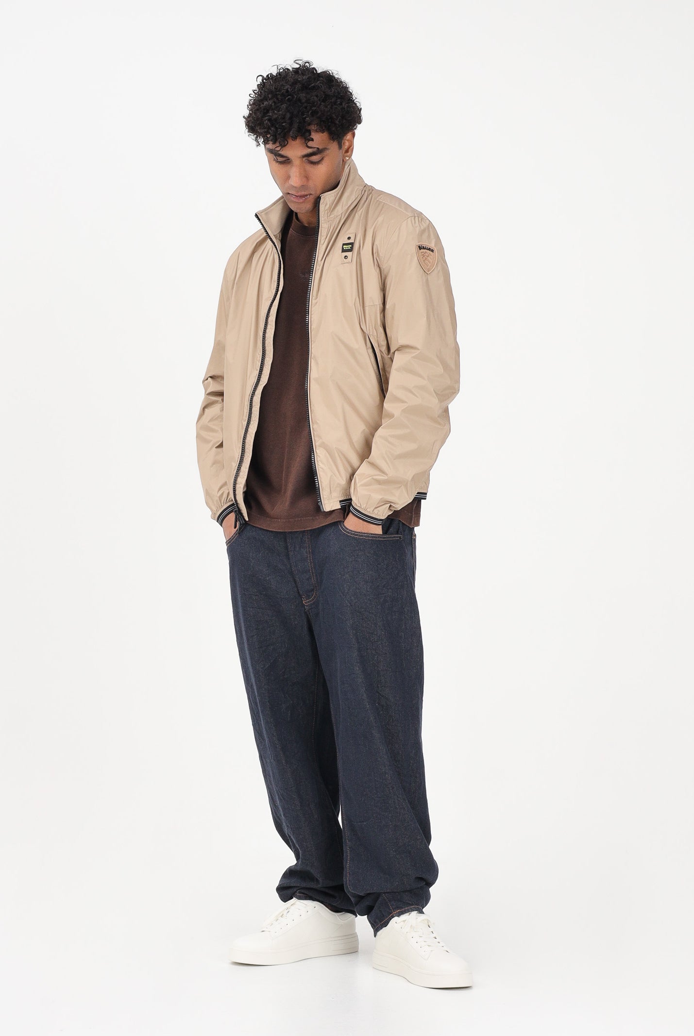 BLAUER Giacca a vento KERWIN beige da uomo 26SBLUC01106-007101 327 BLAUER