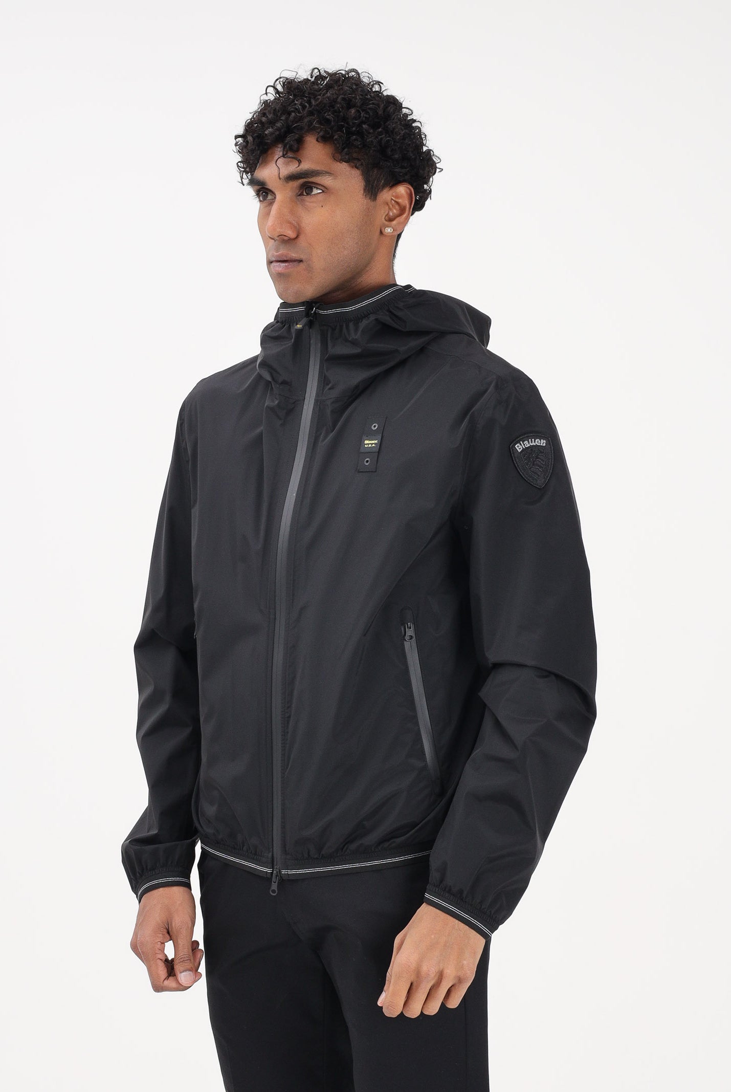 BLAUER Giacca a vento FARRIN nera da uomo 26SBLUC11018-007110 999 BLAUER