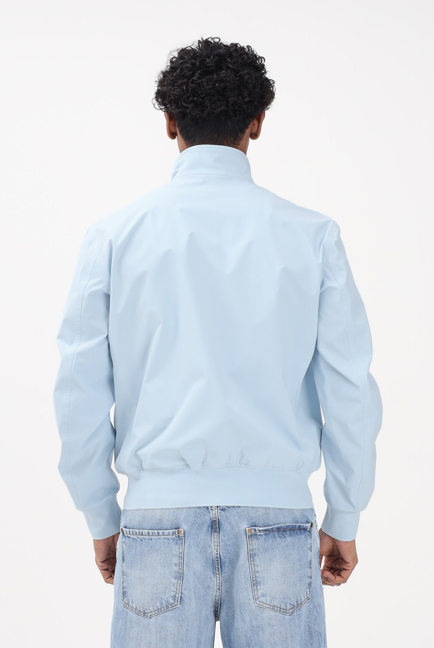 BLAUER Giacca a vento ANSON celeste da uomo 26SBLUC11231-006787 80E BLAUER