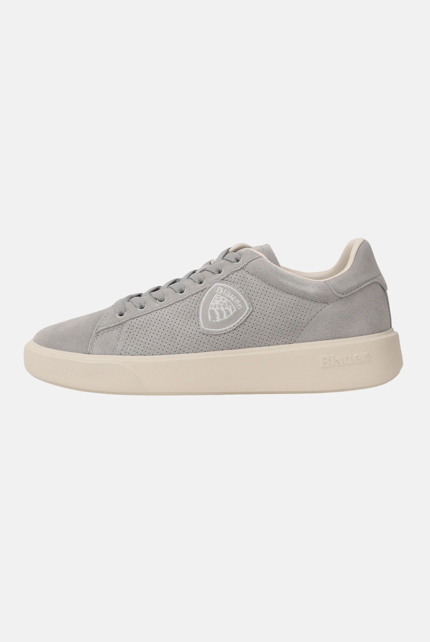 BLAUER Sneakers grigie da uomo con logo S6BUCK12-SUP GR BLAUER