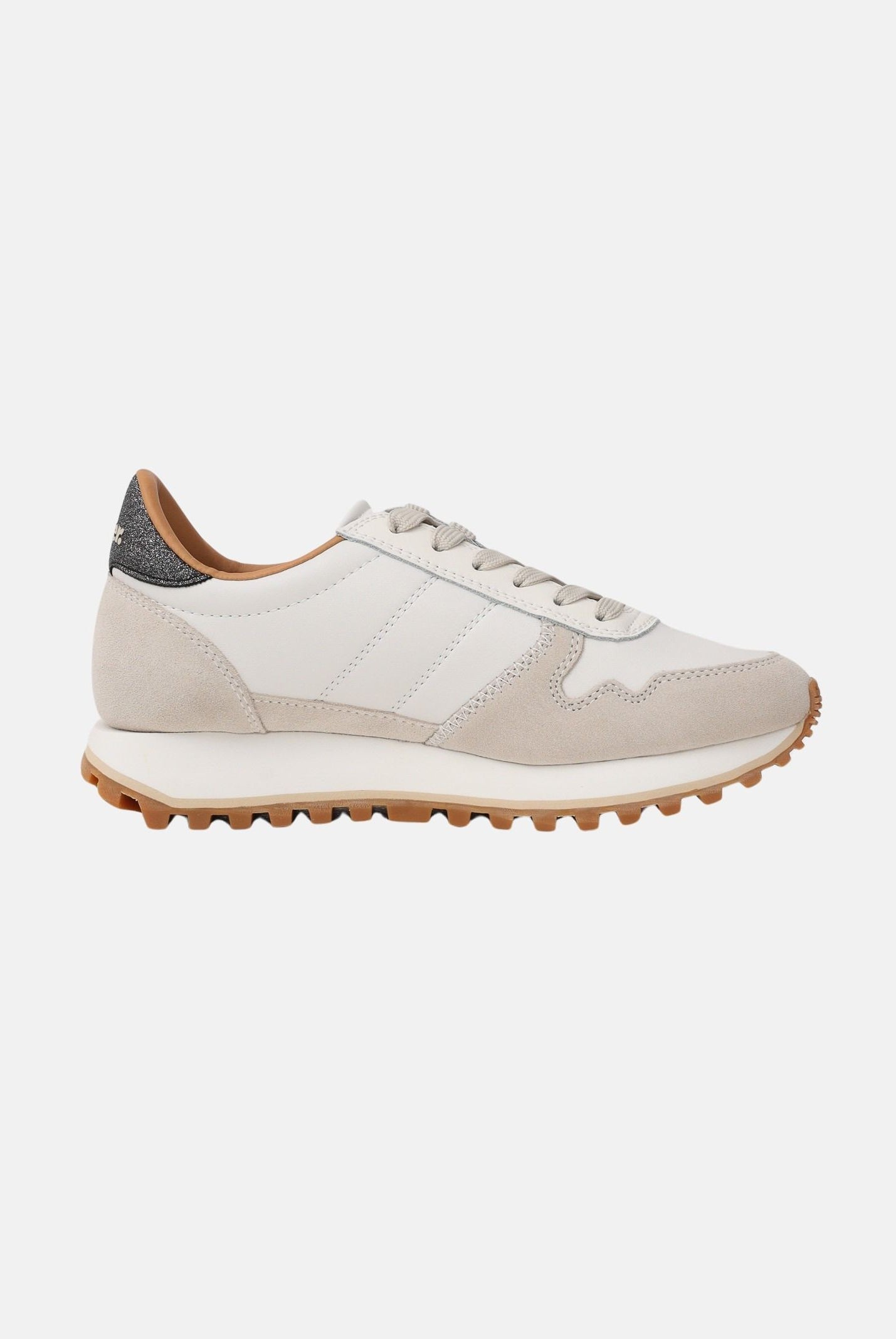 BLAUER Sneakers bianche da donna con inserti a contrasto S6MILLEN03-SUP CRBL BLAUER