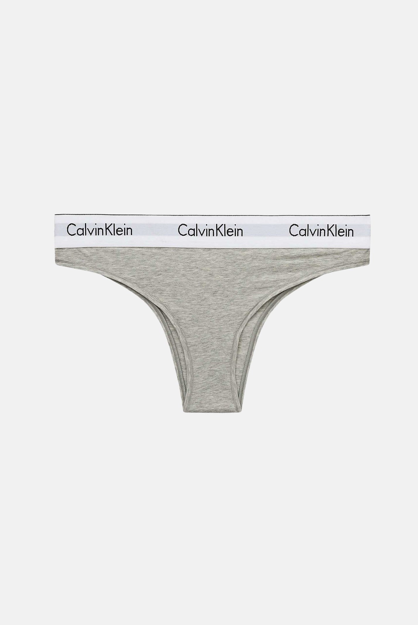 CALVIN KLEIN Slip grigio da donna con elastico logato 000QF5981E P7A CALVIN KLEIN