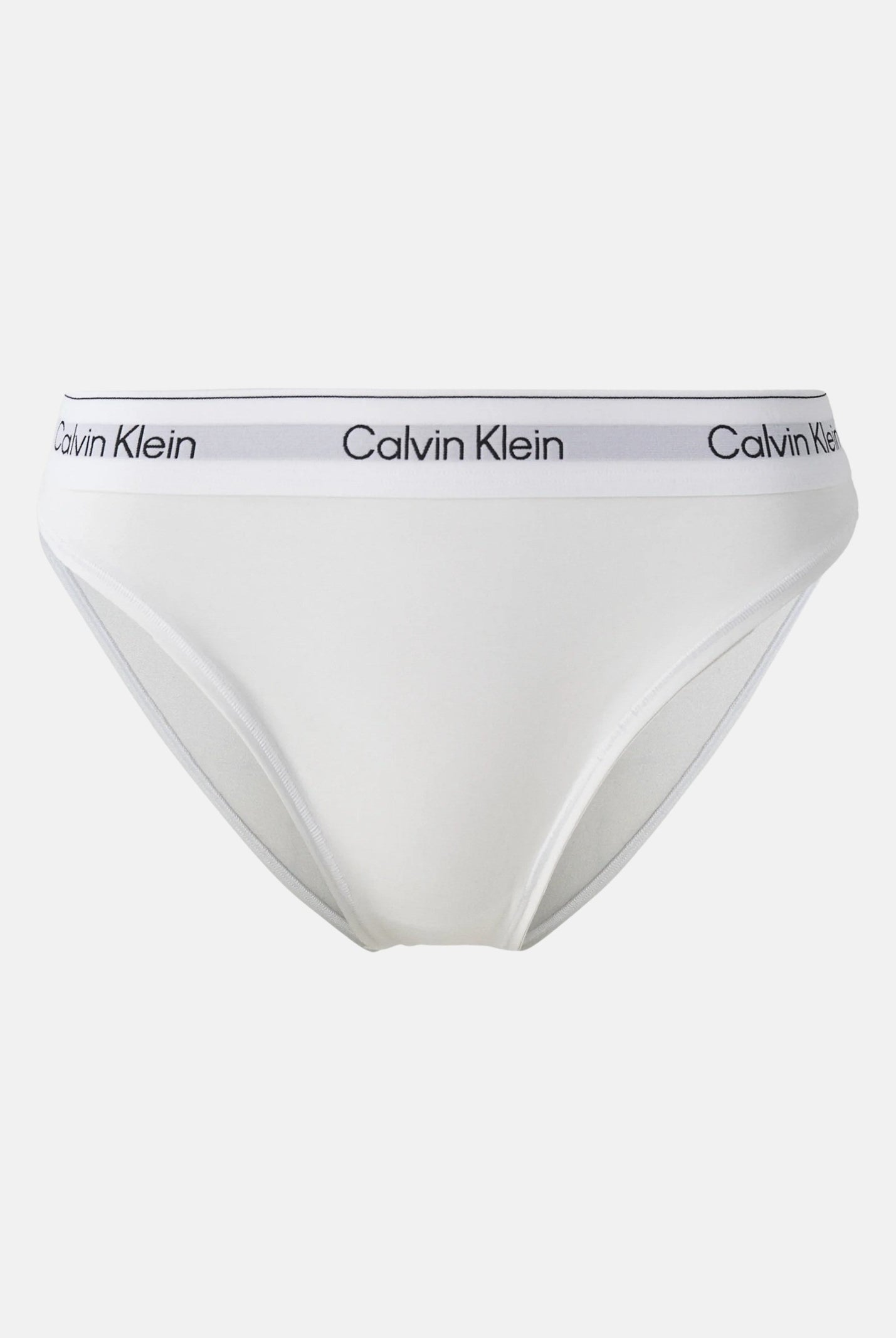 CALVIN KLEIN Slip bianco da donna con elastico logato LV00QF8524 100 CALVIN KLEIN