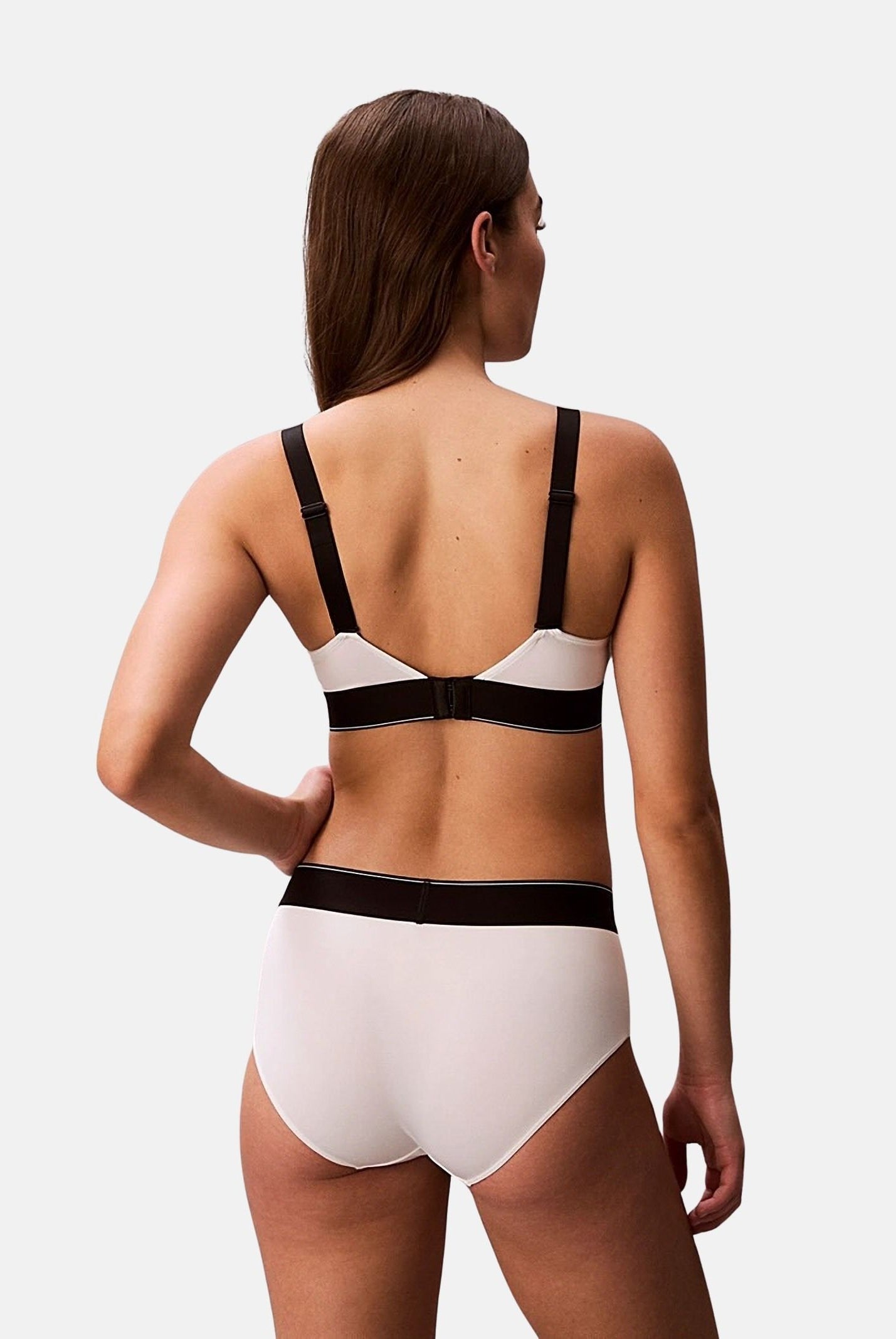 CALVIN KLEIN Bralette bianca da donna LV00QF8877 100 CALVIN KLEIN