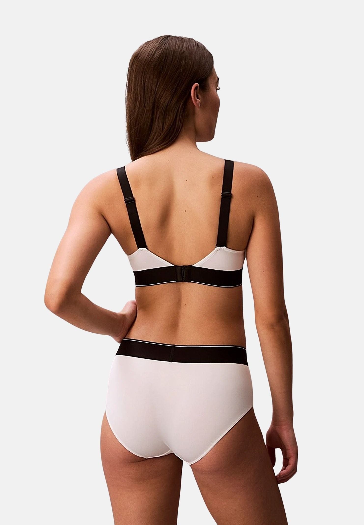 CALVIN KLEIN Bralette bianca da donna LV00QF8877 100 CALVIN KLEIN