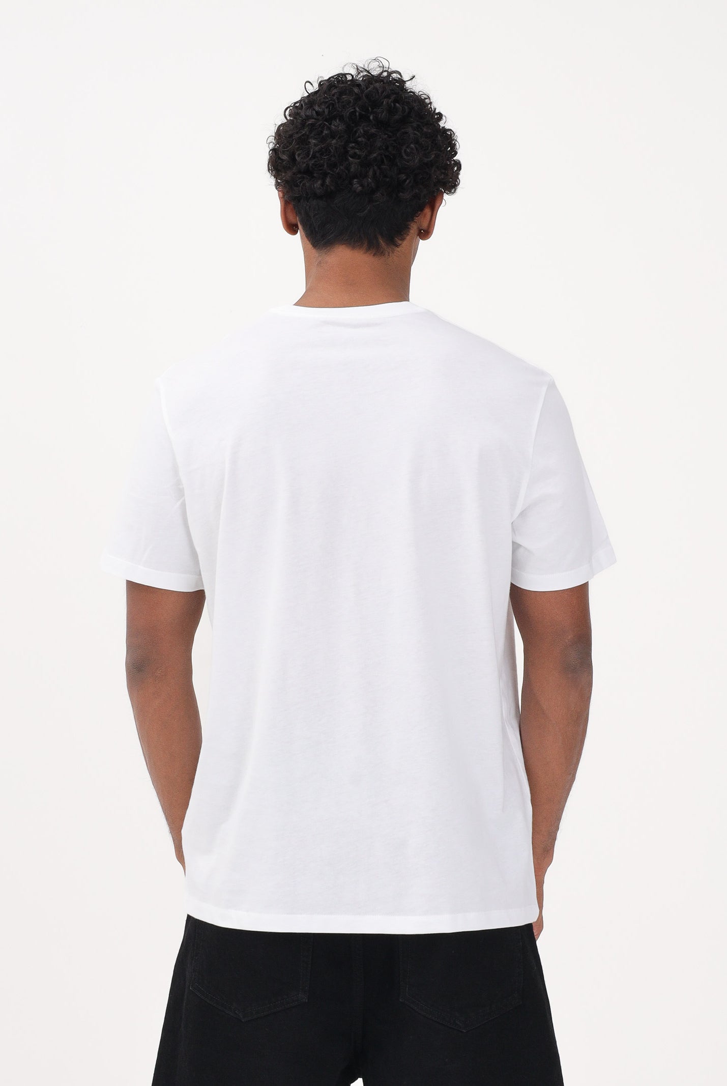 CALVIN KLEIN JEANS T-shirt a manica corta bianca da uomo con logo LV04RB866G YAF CALVIN KLEIN JEANS