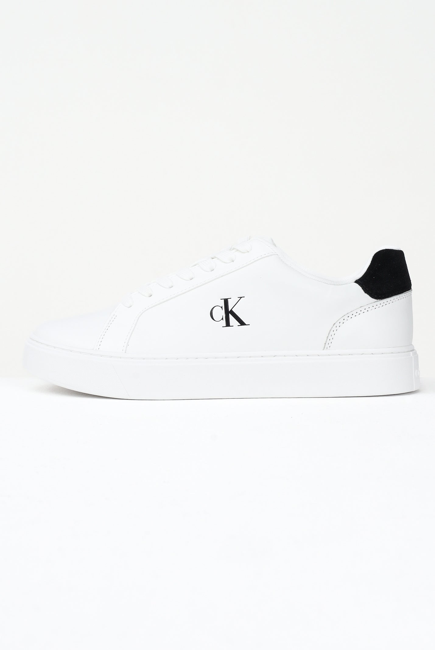CALVIN KLEIN JEANS Sneakers bianche da uomo con logo YM0YM0143501W . CALVIN KLEIN JEANS