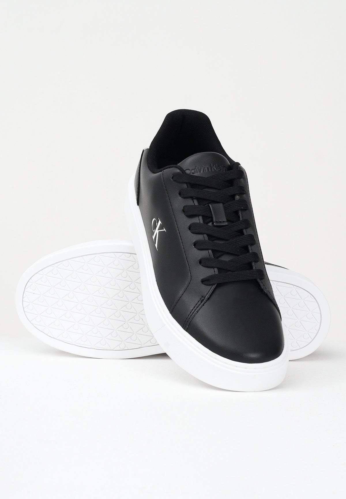 CALVIN KLEIN JEANS Sneakers nere da uomo con logo YM0YM014350GM . CALVIN KLEIN JEANS