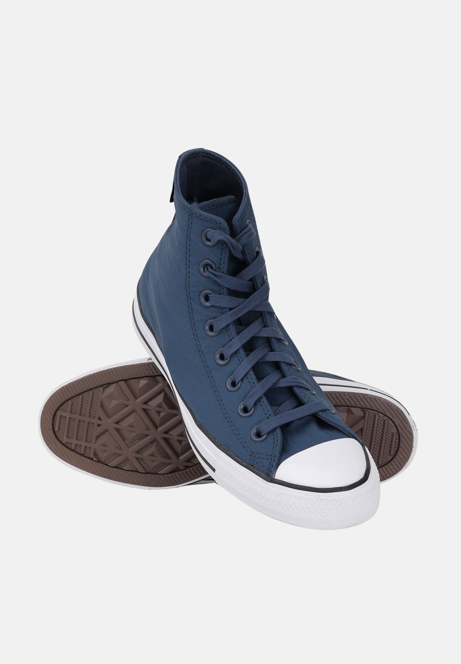 CONVERSE Sneakers Chuck Taylor All Star Nylon Hi blu da uomo A16805C . CONVERSE