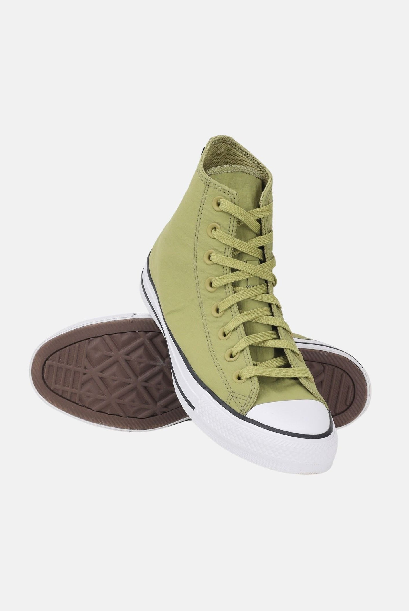 CONVERSE Sneakers Chuck Taylor All Star Nylon Hi verde da uomo A16806C . CONVERSE