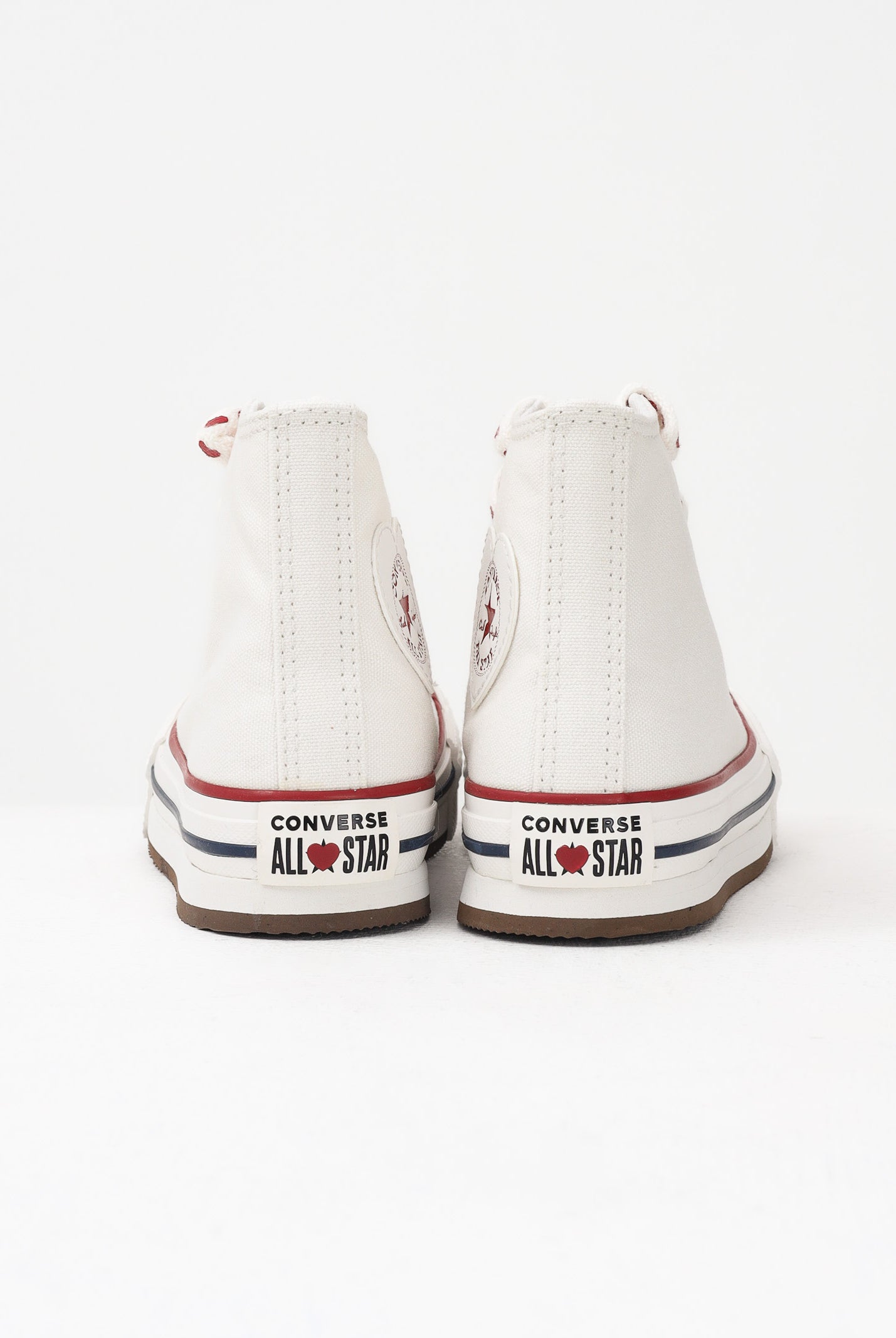 CONVERSE Sneakers Chuck Taylor All Star Lift Platform Valentine's Day panna da bambina A19063C . CONVERSE
