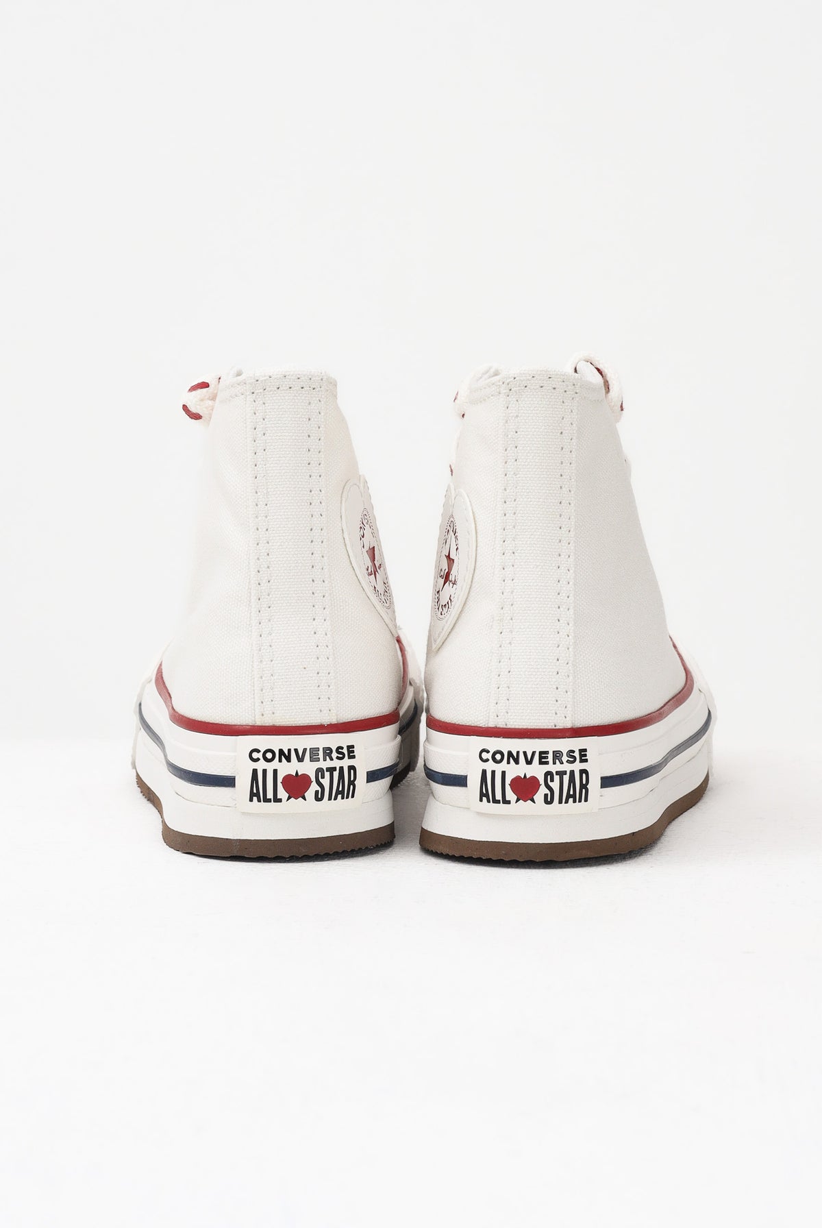 CONVERSE Sneakers Chuck Taylor All Star Lift Platform Valentine's Day panna da bambina A19063C . CONVERSE