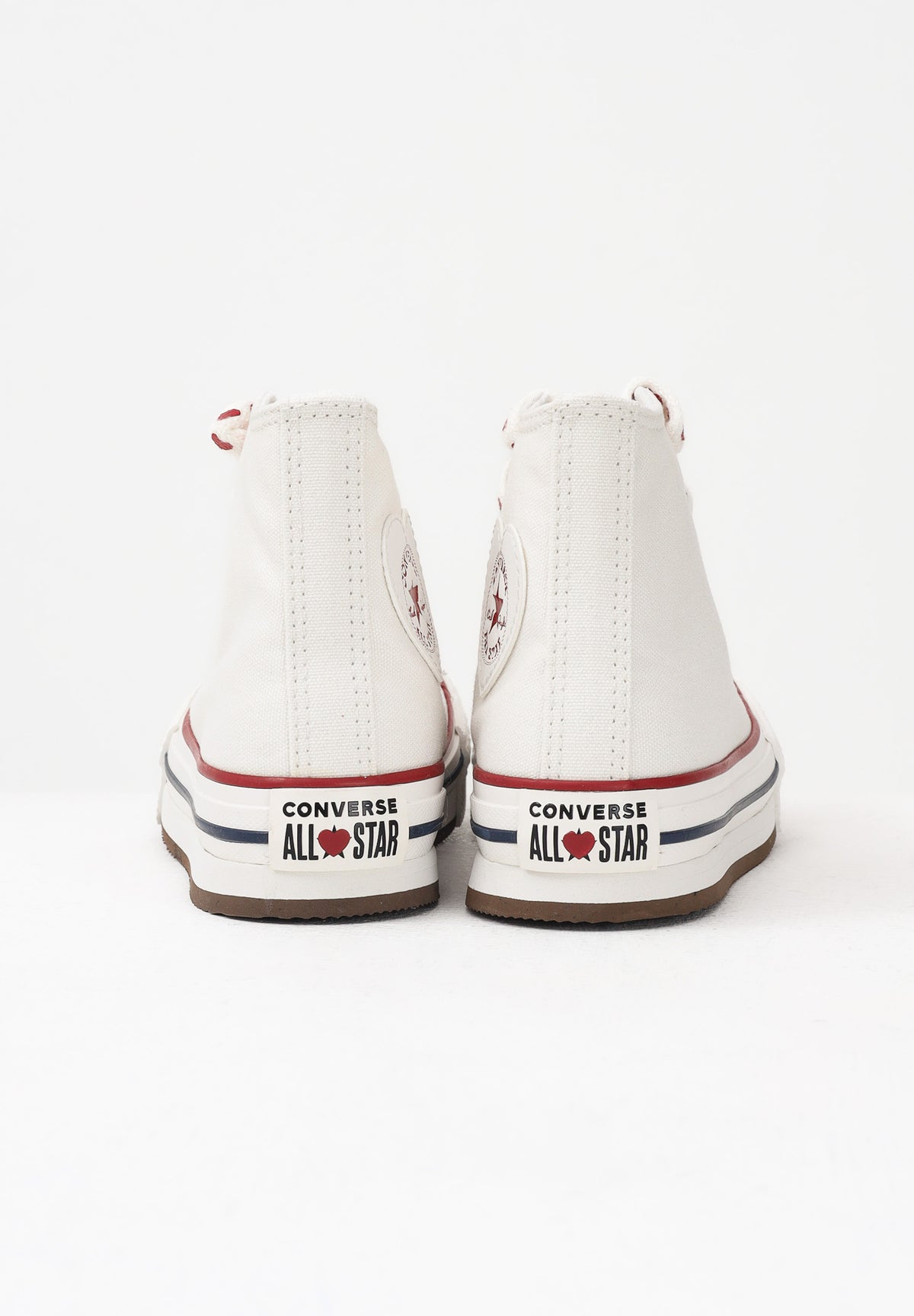 CONVERSE Sneakers Chuck Taylor All Star Lift Platform Valentine's Day panna da bambina A19063C . CONVERSE