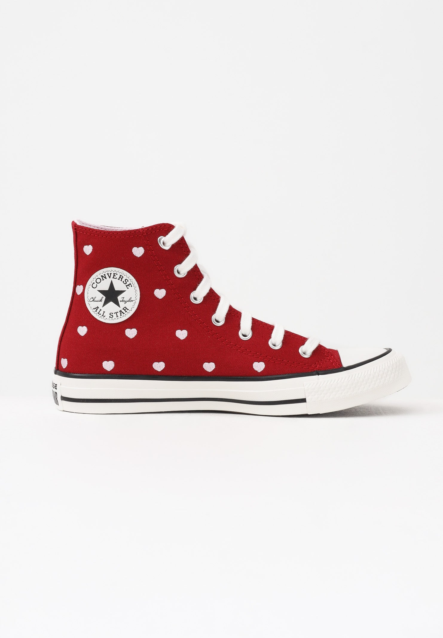 CONVERSE Sneakers Chuck Taylor All Star Valentine's Day bordeaux da donna A19065C . CONVERSE
