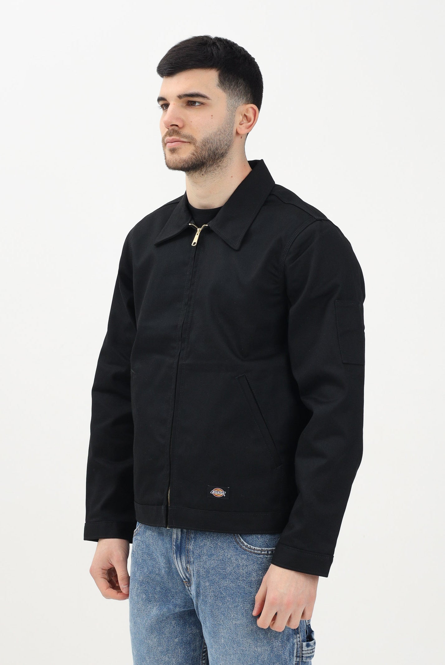 DICKIES Giubbotto Eisenhower nero da uomo DK0A4Y6UBLK1 . DIckies