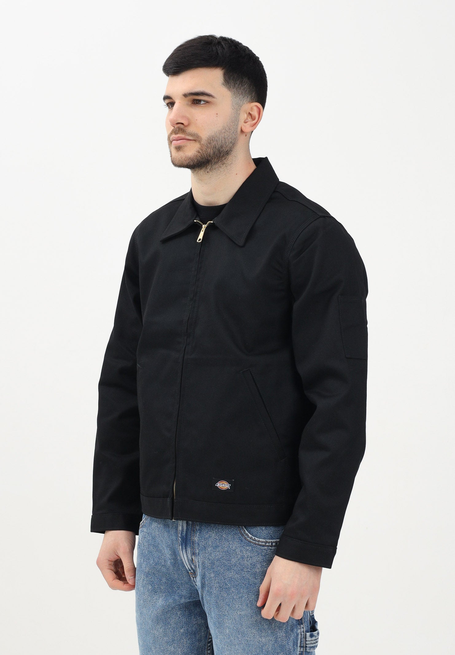 DICKIES Giubbotto Eisenhower nero da uomo DK0A4Y6UBLK1 . DIckies
