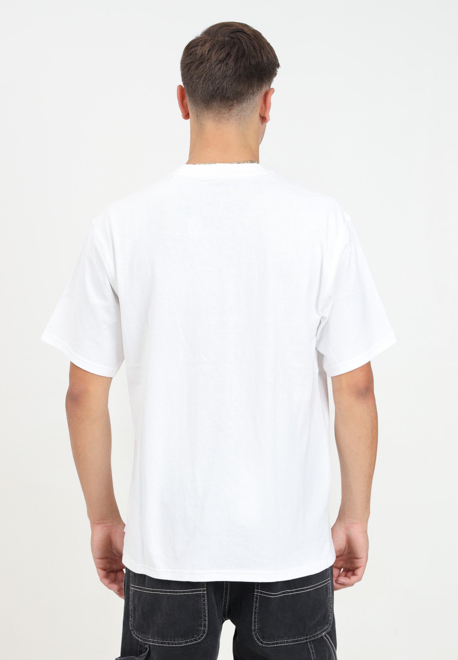 DICKIES T-shirt a manica corta Clancy Heavyweight bianca da uomo DK0A4Z4L0WH1 . DIckies