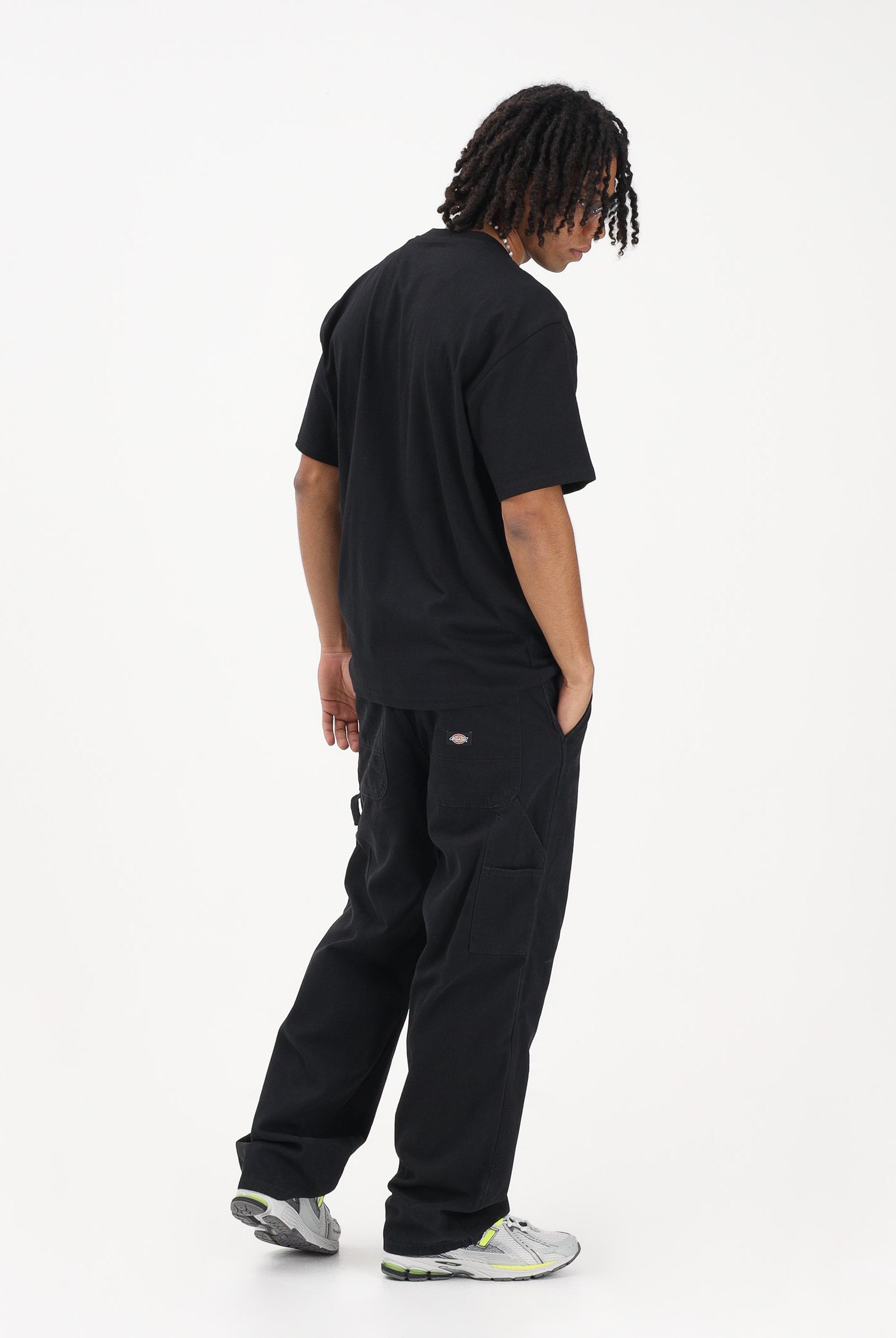DICKIES Jeans cargo Carpenter nero da uomo DK0A4ZABBLK1 . DIckies