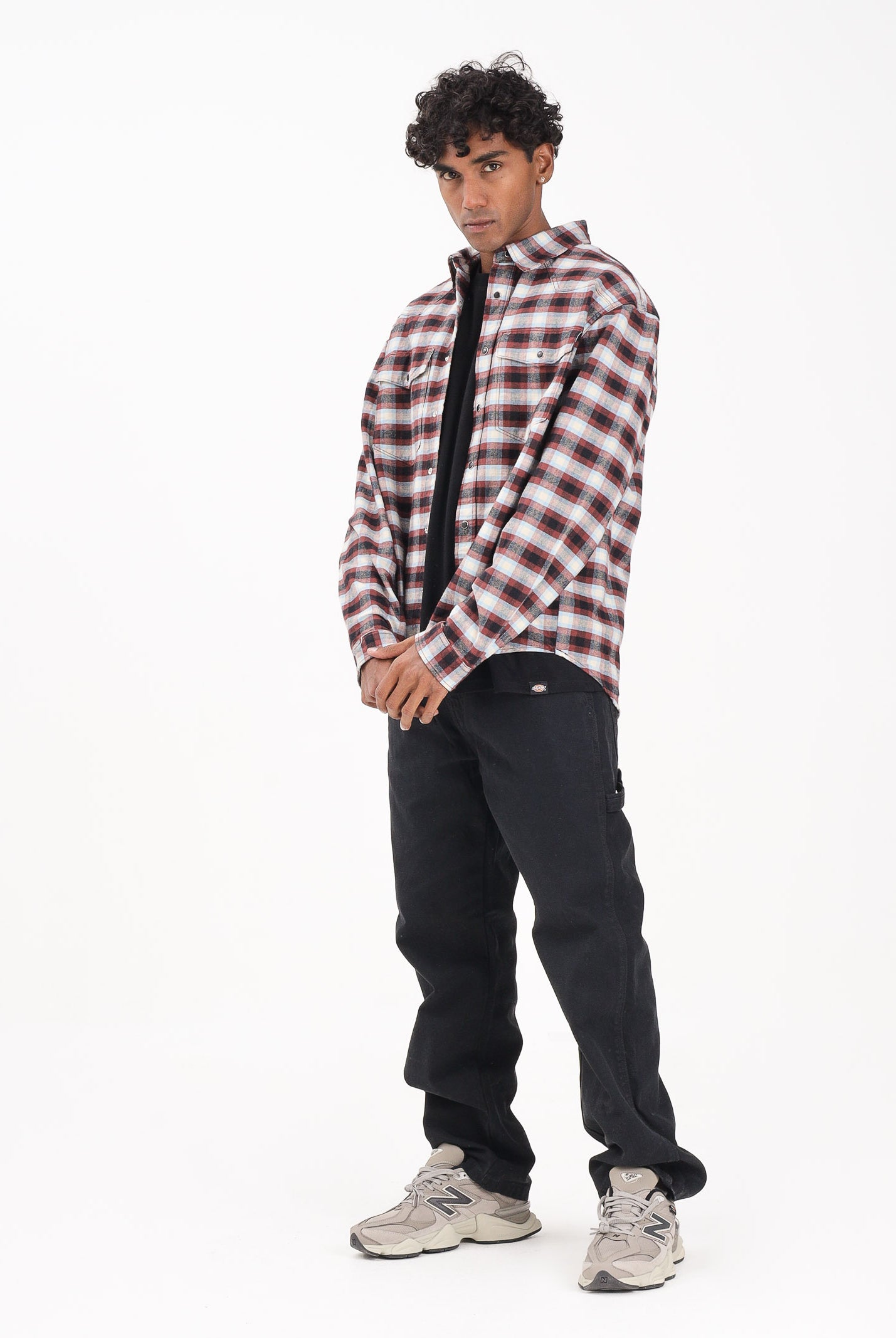 DICKIES JEANS cargo CARPENTER CANVAS nero da uomo DK0A87PDBLK1 . DIckies