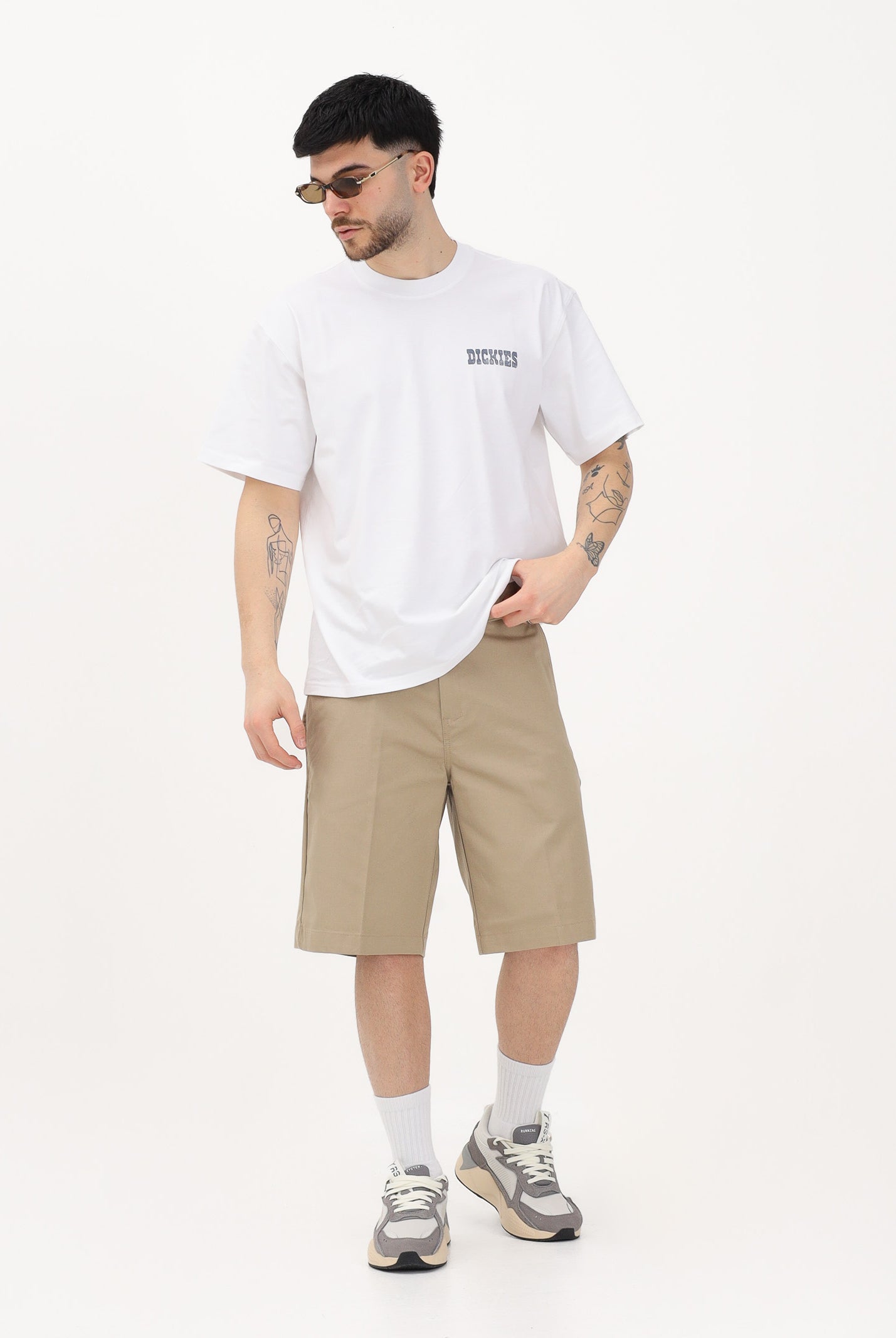 DICKIES Shorts 247 10-Inch beige da uomo DK0A882N0DS1 . DIckies