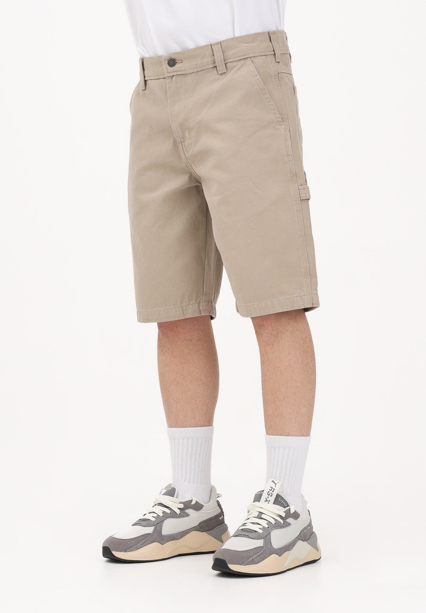 DICKIES Shorts DUCK CANVAS CARPENTER beige da uomo DK0A888G0DS1 . DIckies