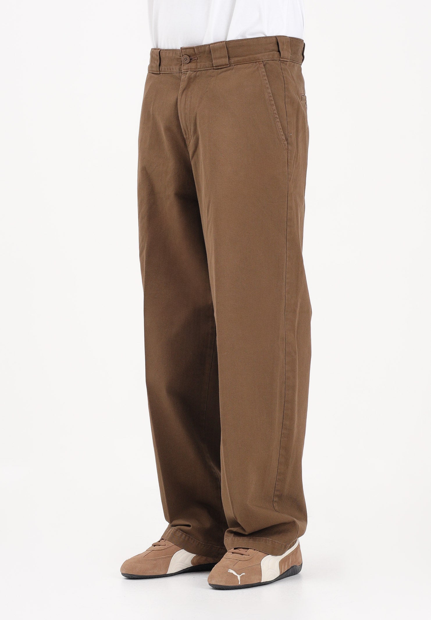 DICKIES Pantalone 247 Loose marrone da uomo DK0A88EU0TB1 . DIckies