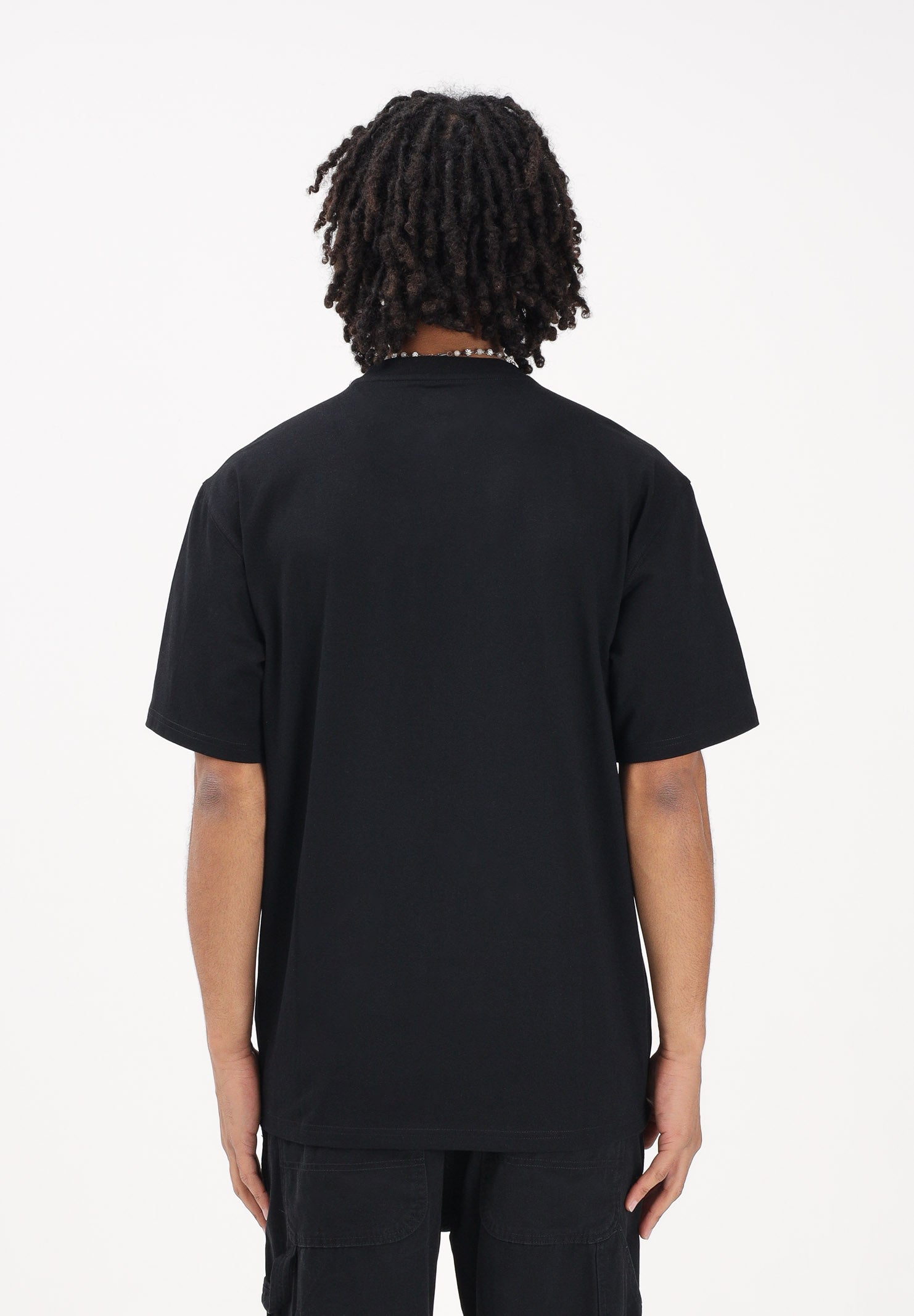 DICKIES T-shirt a manica corta Icon nera da uomo DK0A88FGBLK1 . DIckies