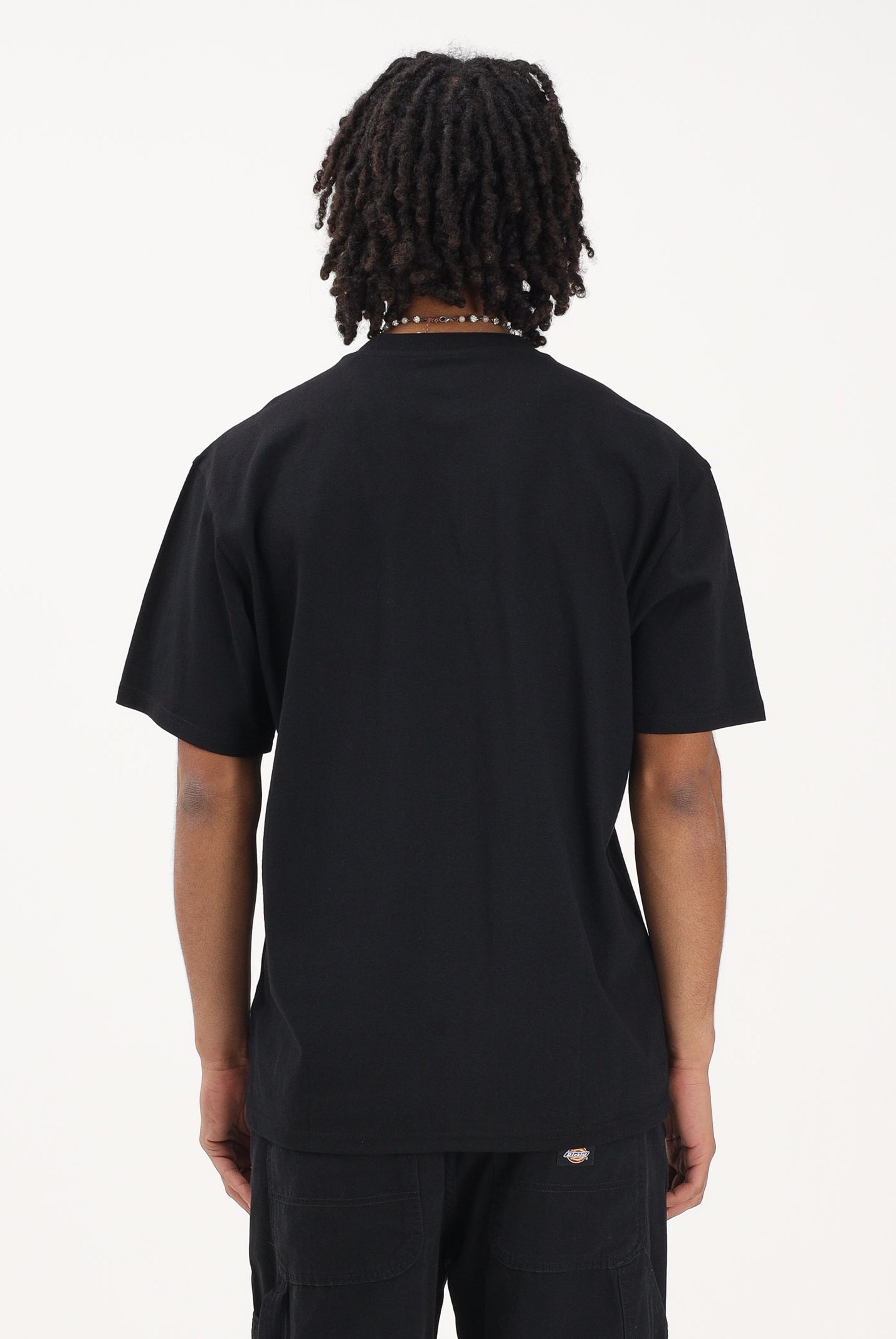 DICKIES T-shirt a manica corta Loretto nera da uomo DK0A89ENBLK1 . DIckies