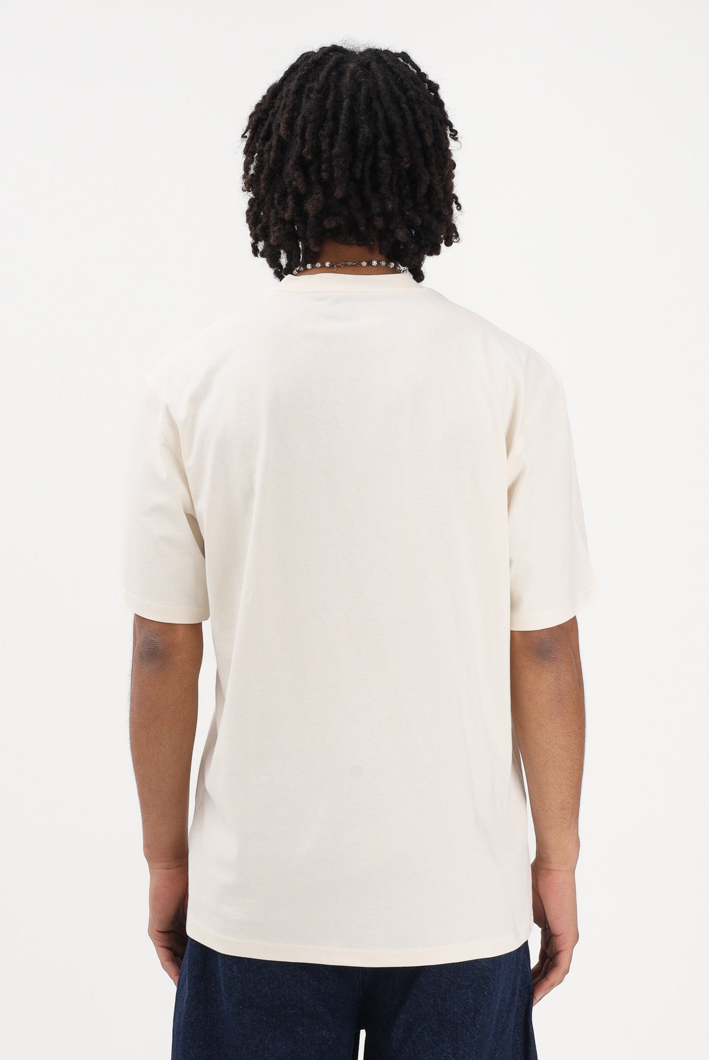 DICKIES T-shirt a manica corta Loretto panna da uomo DK0A89ENECR1 . DIckies