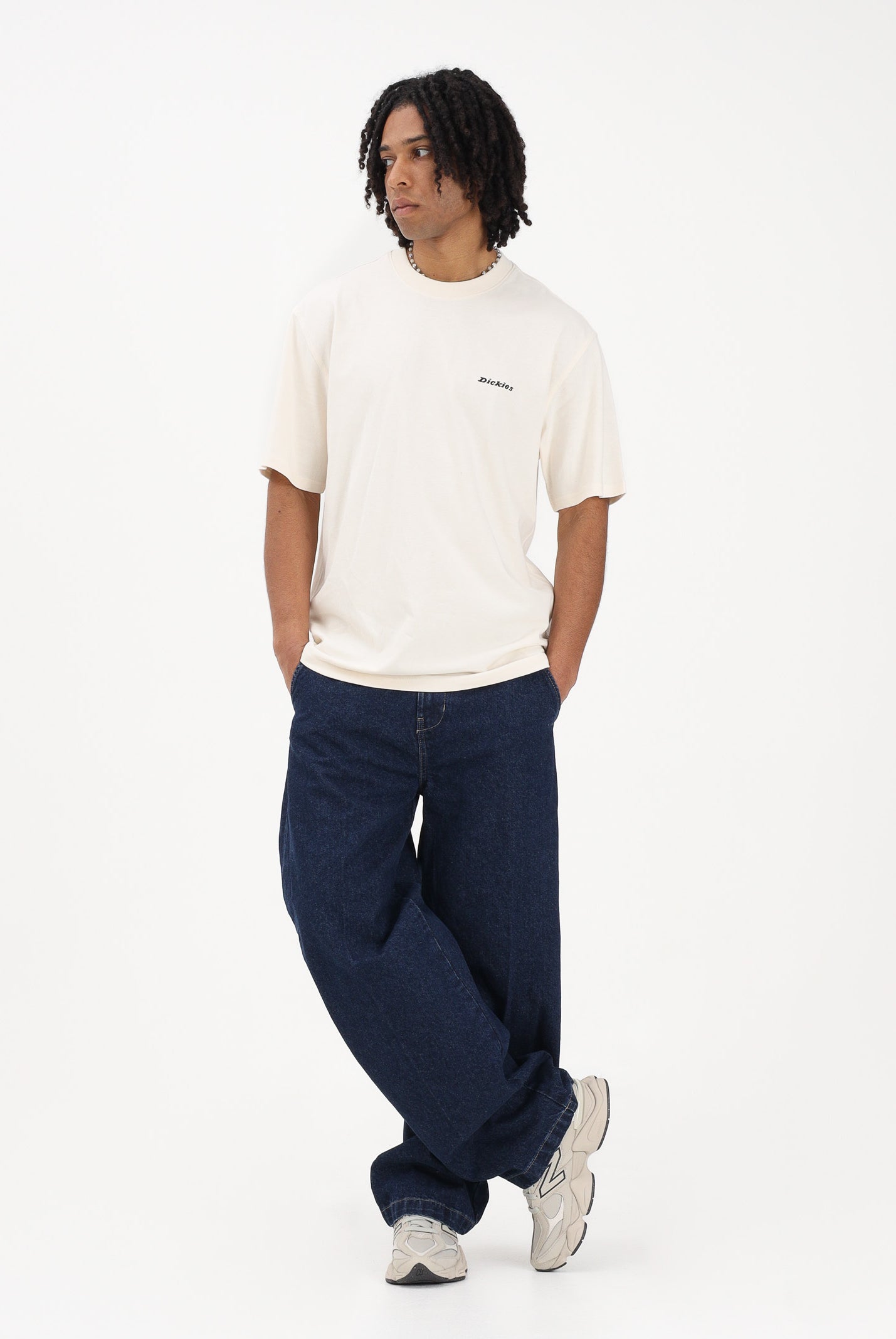DICKIES Jeans 877 in denim blu da uomo DK0A8BV70DD1 . DIckies