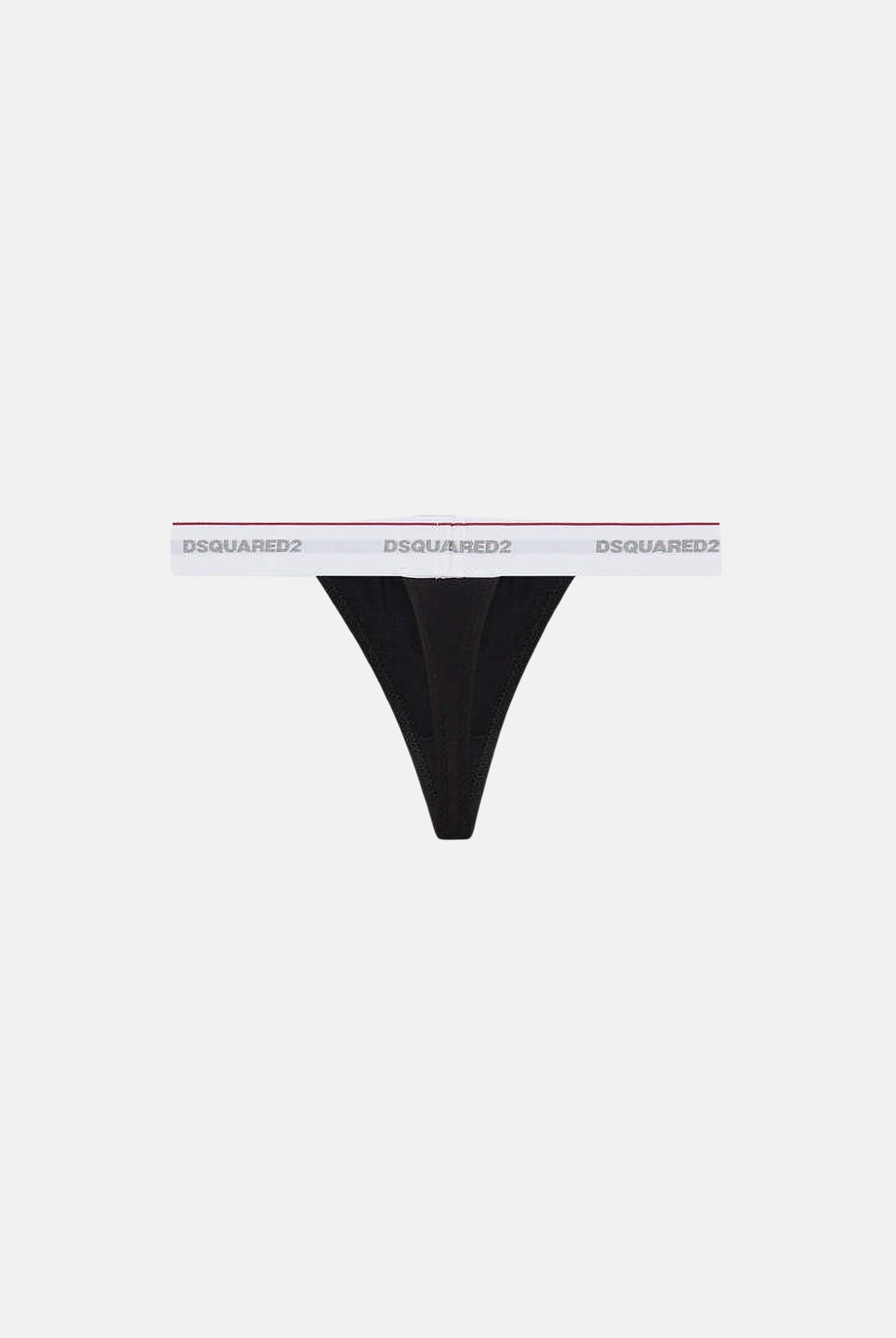 DSQUARED2 Perizoma a vita bassa nero da donna con logo D8L205790 010 DSQUARED2