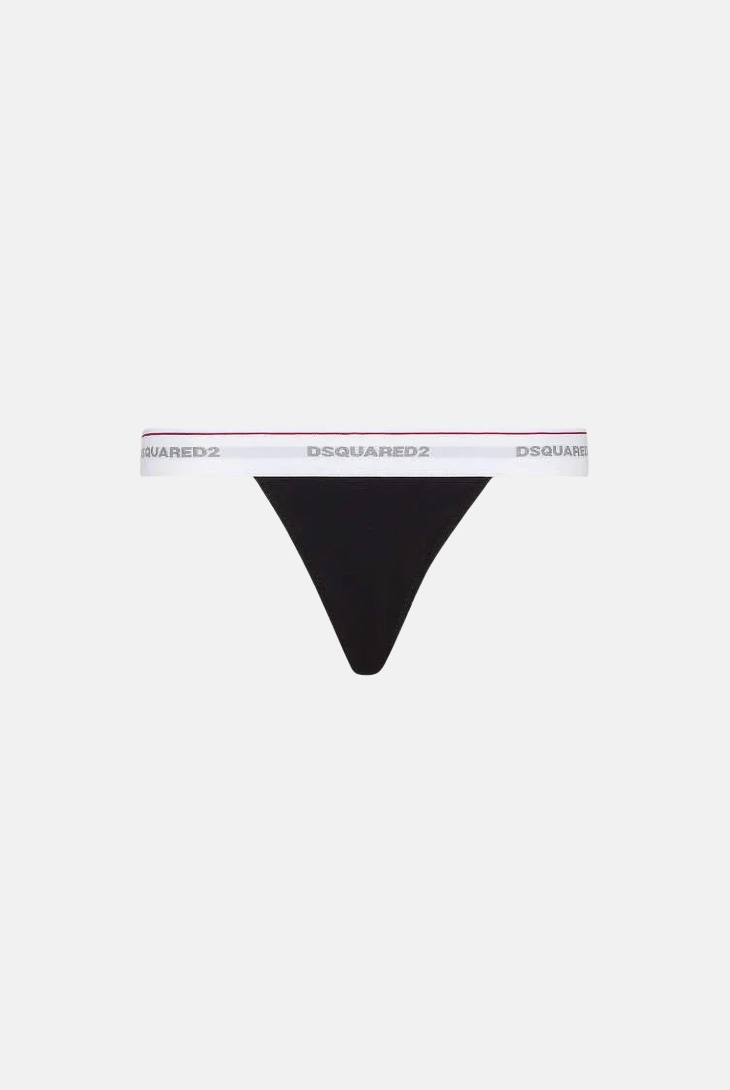 DSQUARED2 Perizoma a vita bassa nero da donna con logo D8L205790 010 DSQUARED2