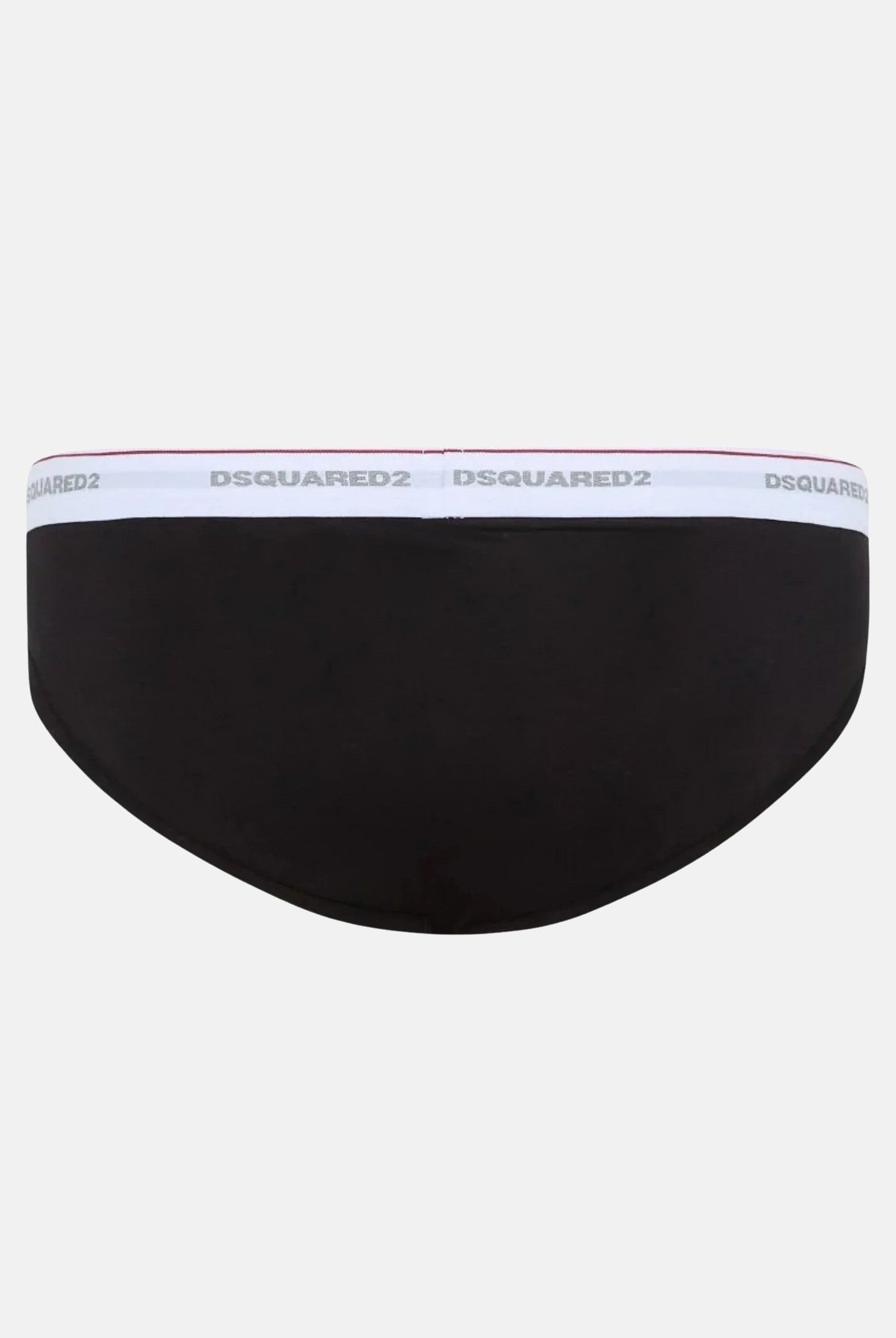 DSQUARED2 Slip (3pz) neri da uomo con fascia elastica logata DCX300060 001 DSQUARED2