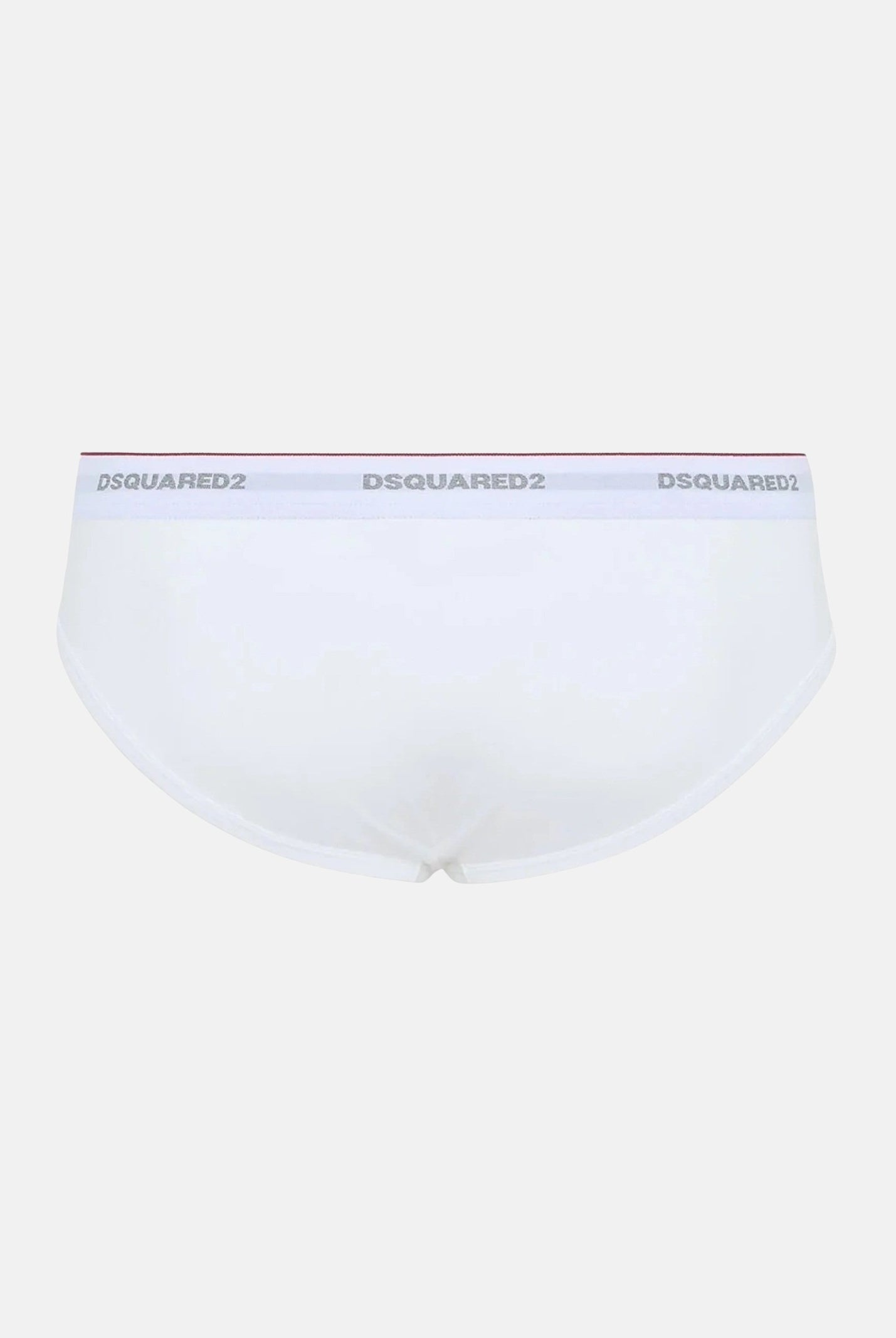 DSQUARED2 Slip (3pz) bianchi da uomo con fascia elastica logata DCX300060 100 DSQUARED2