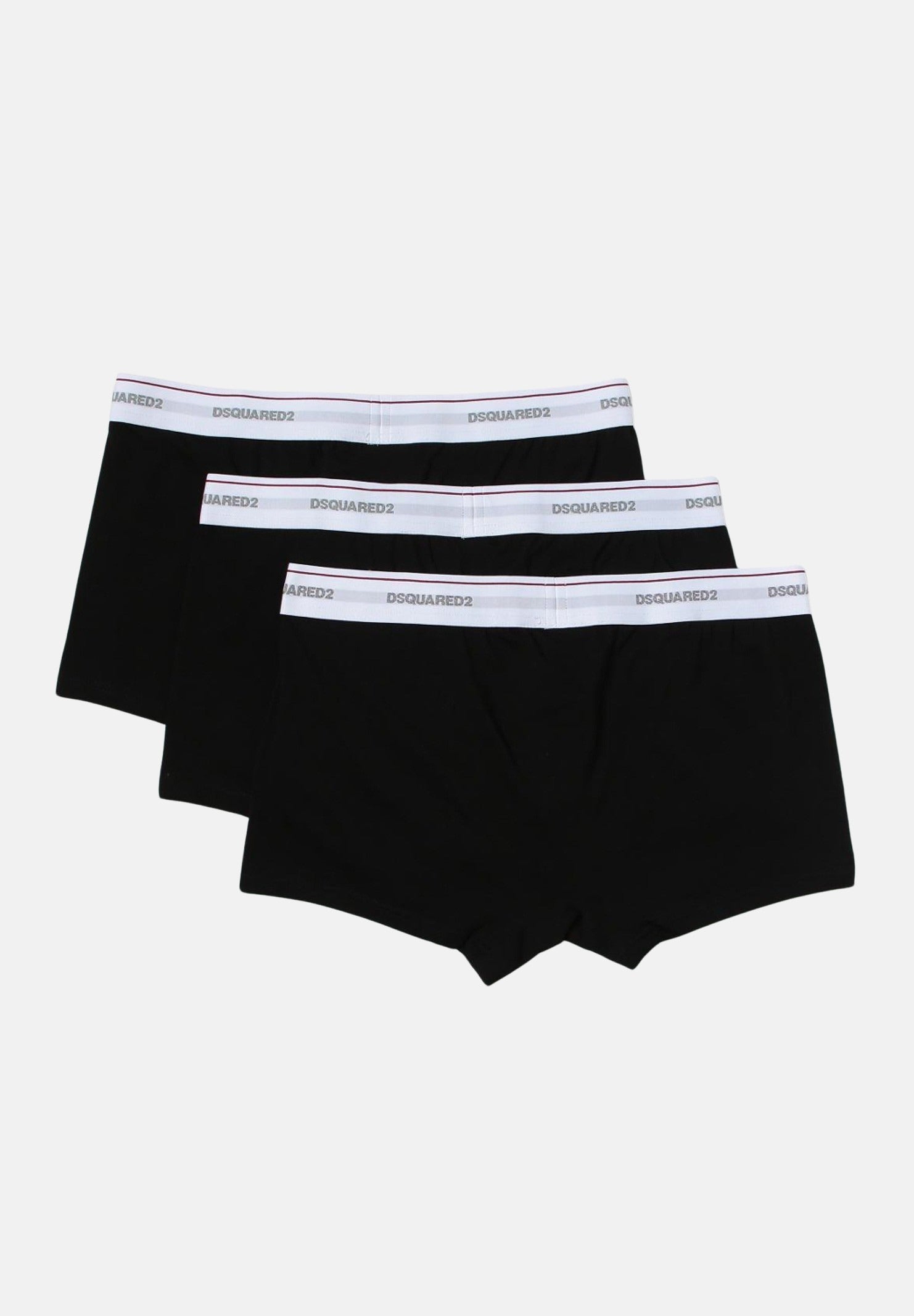 DSQUARED2 Boxer neri da uomo proposti in un pratico pack da 3 pezzi DCX310060 001 DSQUARED2