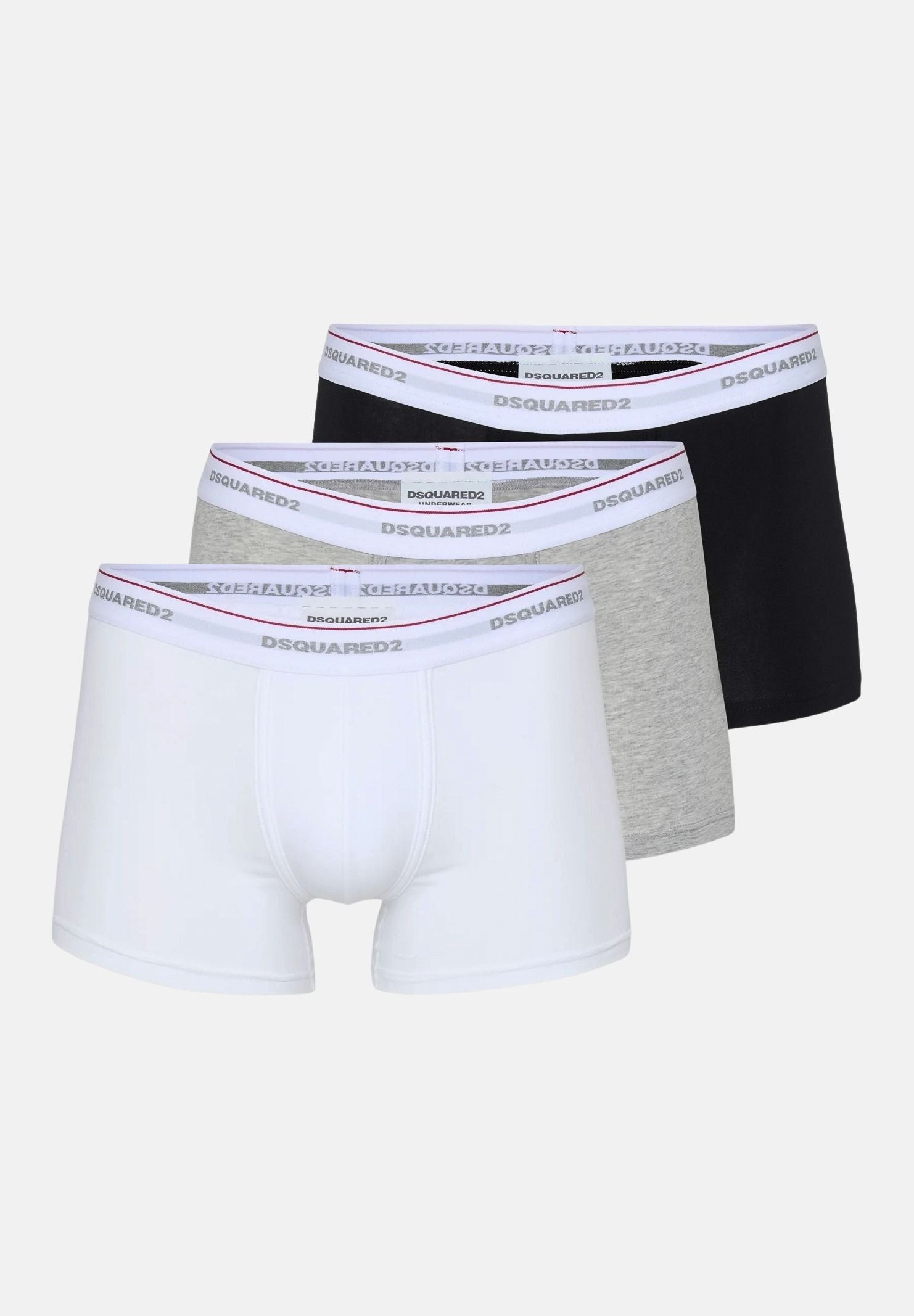 DSQUARED2 Boxer multicolore da uomo proposti in un pratico pack da 3 pezzi DCX310060 984 DSQUARED2