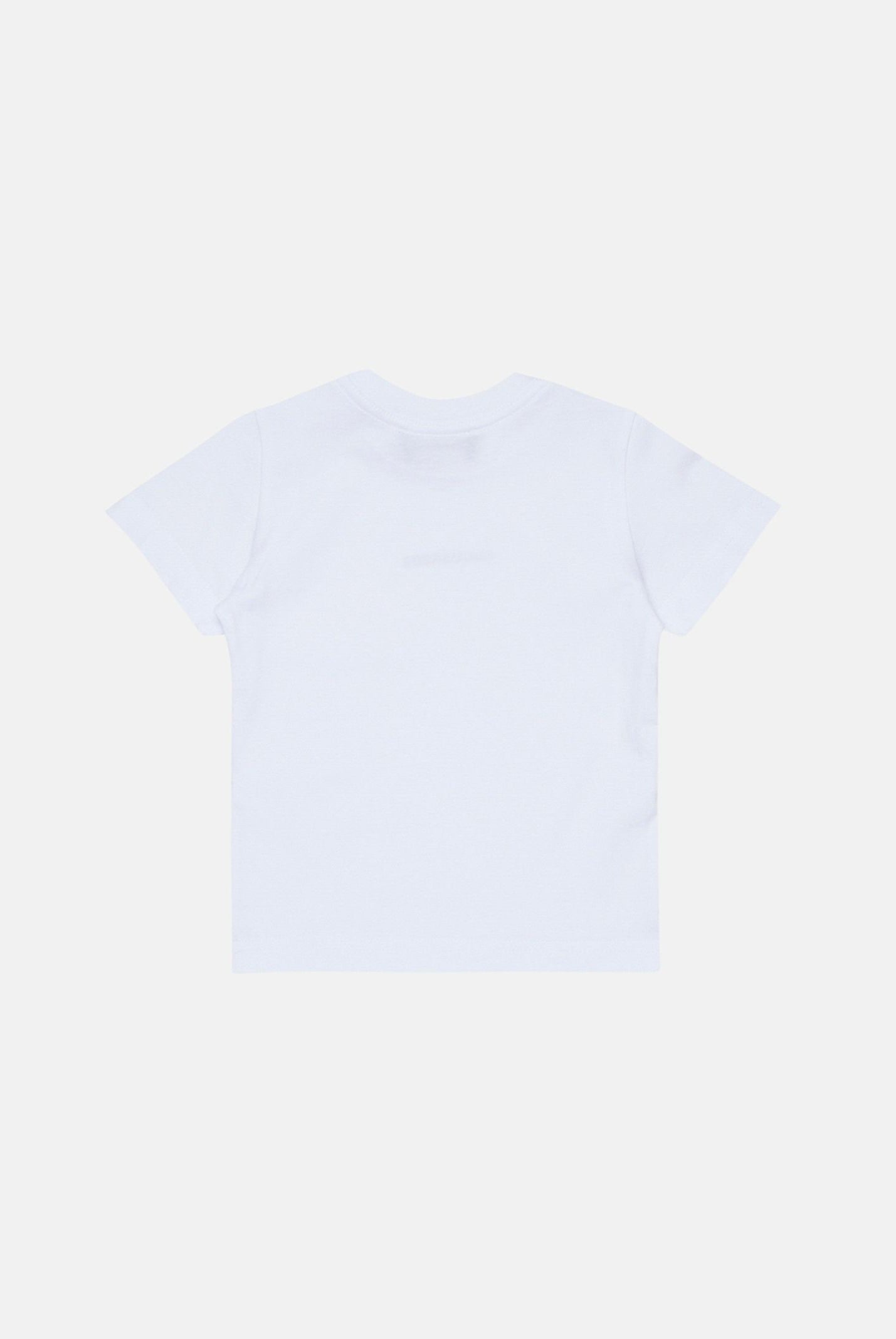 DSQUARED2 T-shirt a manica corta bianca da neonato con logo DQ2853D004G DQ100 DSQUARED2