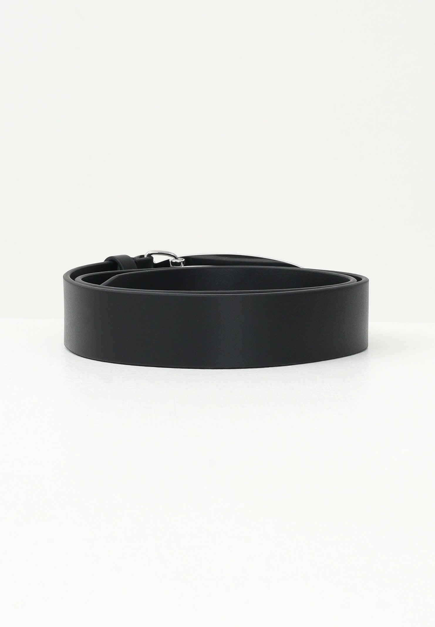 DSQUARED2 Cintura nera da donna con maxi fibbia logo DQ2914D005Z DQ900 DSQUARED2