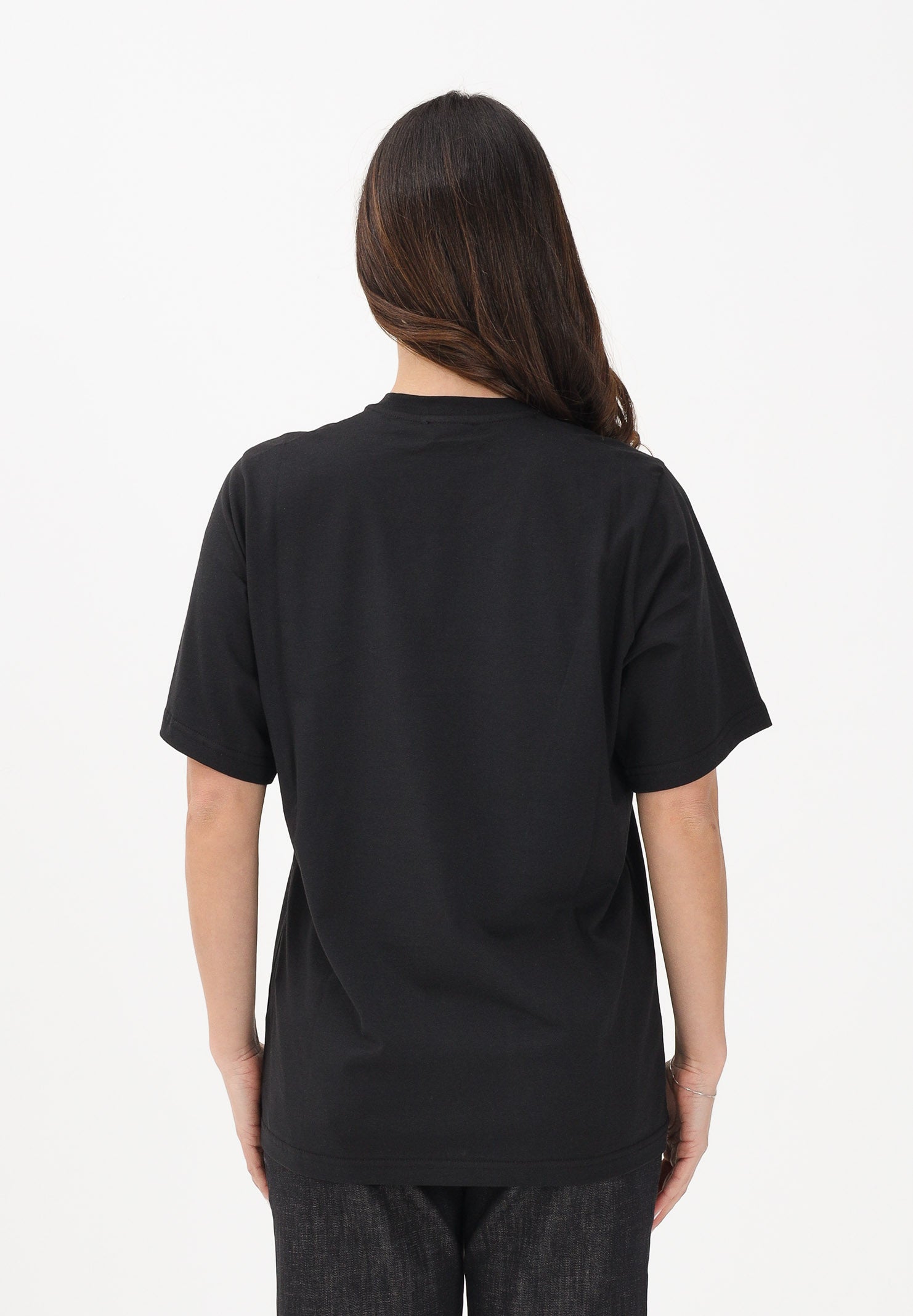 DSQUARED2 T-shirt a manica corta nera per donna, ragazzi e bambini con logo DSQ2 DQ3168D00XM DQ900 DSQUARED2