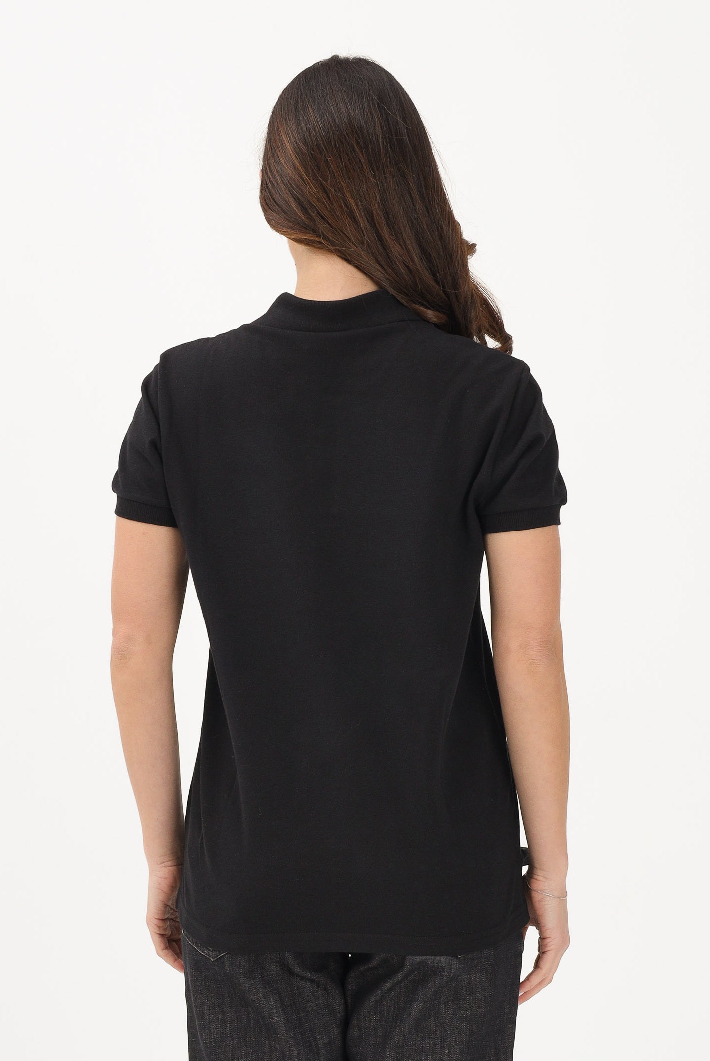 DSQUARED2 Polo a manica corta nera per donna, ragazzi e bambini con logo DQ3175D0AGD DQ900 DSQUARED2