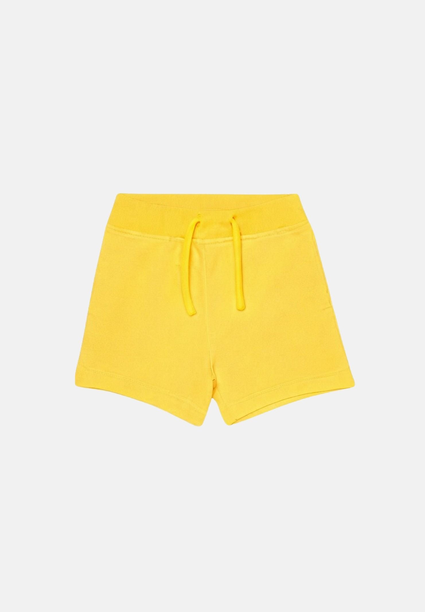 DSQUARED2 Shorts giallo da neonato con stampa sul retro DQ3280D0AGW DQ220 DSQUARED2