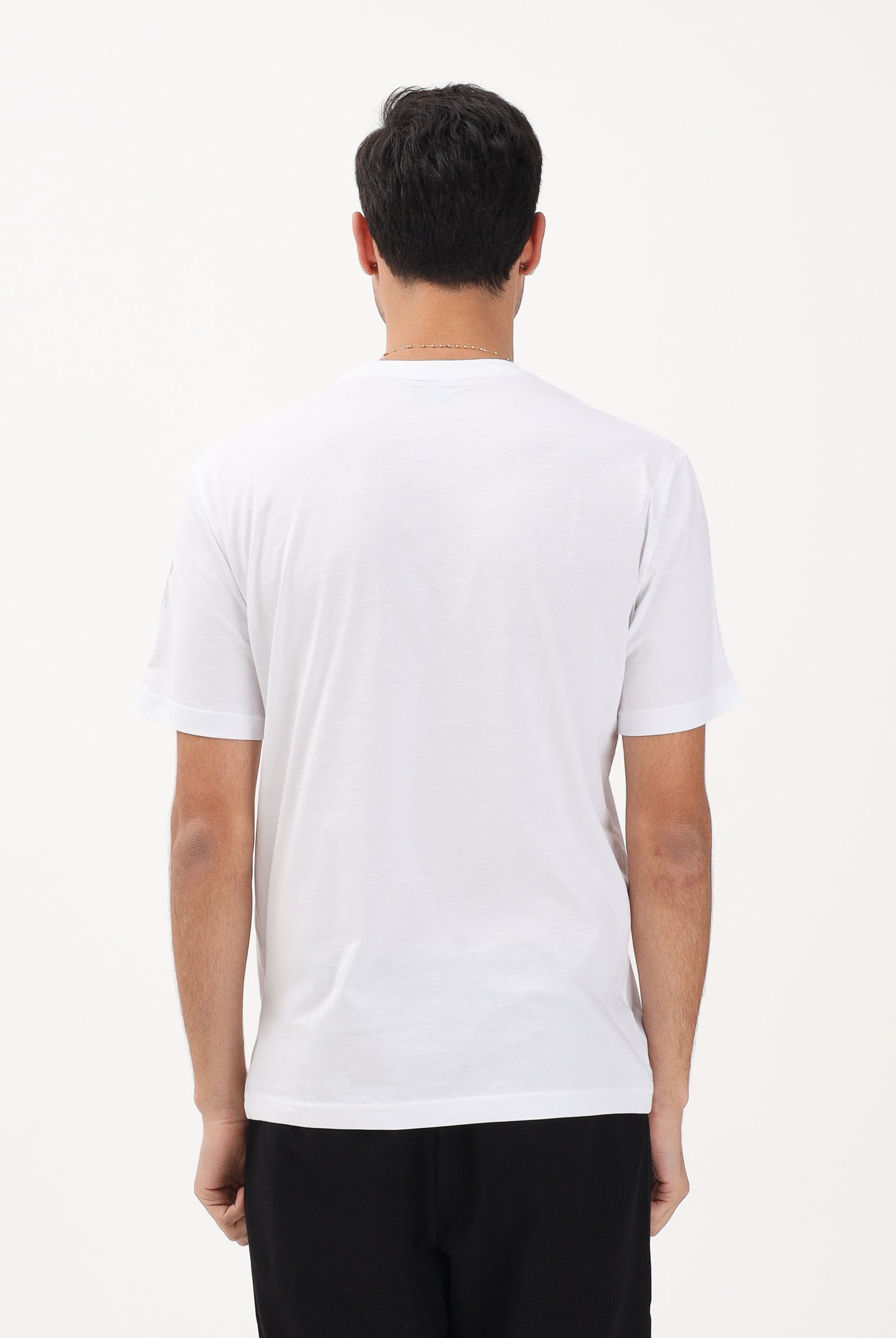 EA7 T-shirt a manica corta bianca da uomo con logo 7M001476AF10375 U0002 EA7