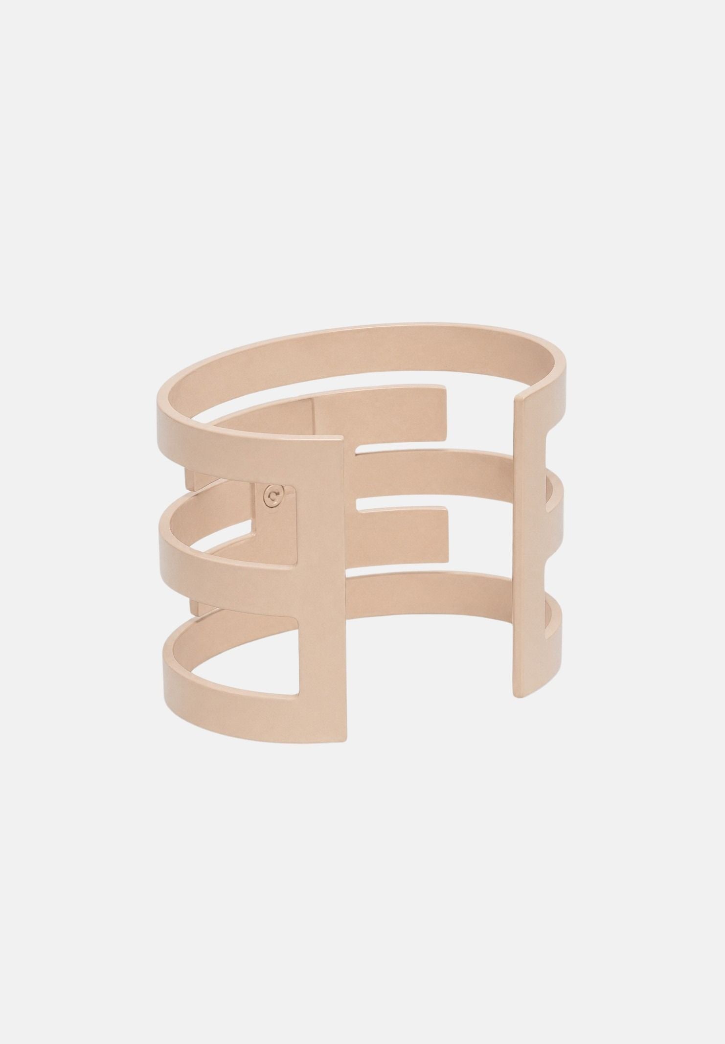 ELISABETTA FRANCHI bracciale rigido con fasce Nude rosa da donna. BC36B63E2 EA1 ELISABETTA FRANCHI