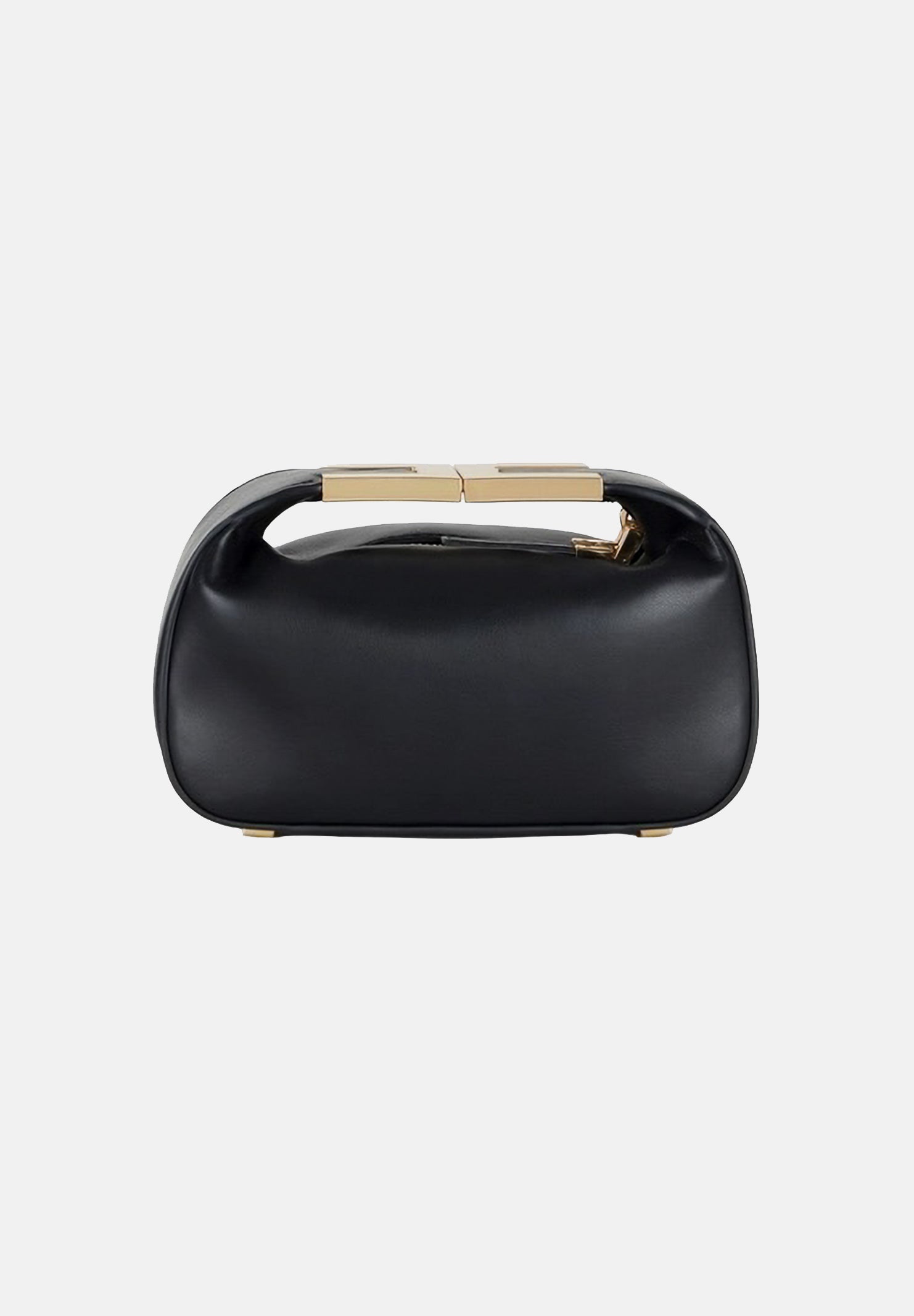 ELISABETTA FRANCHI Borsa a mano nera da donna con manico gioiello BS07A62E2 110 ELISABETTA FRANCHI