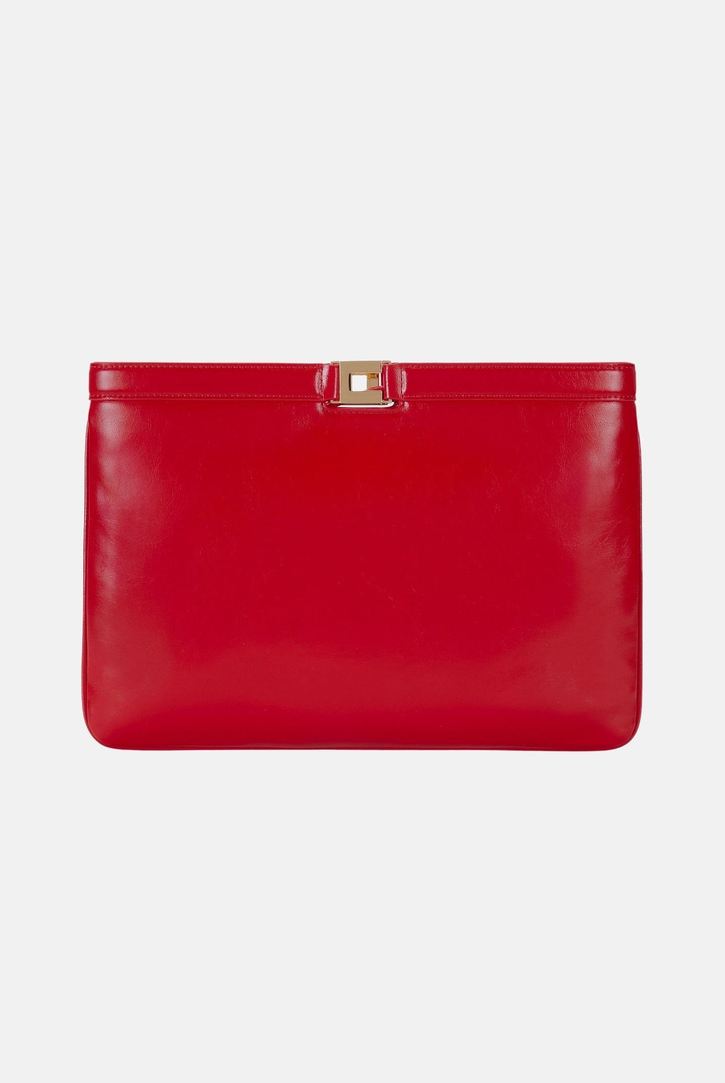 ELISABETTA FRANCHI Pochette rossa da donna effetto naplak BS18A61E2 H85 ELISABETTA FRANCHI