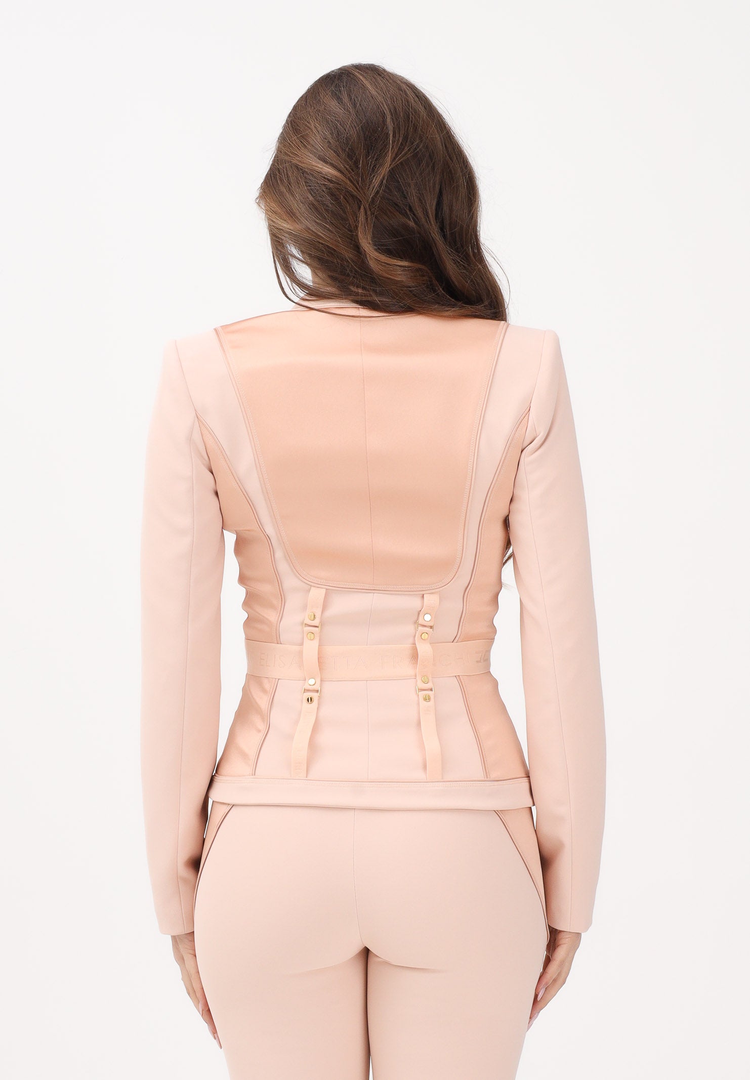 ELISABETTA FRANCHI Giacca bustier nude da donna GI23362E2 EA1 ELISABETTA FRANCHI