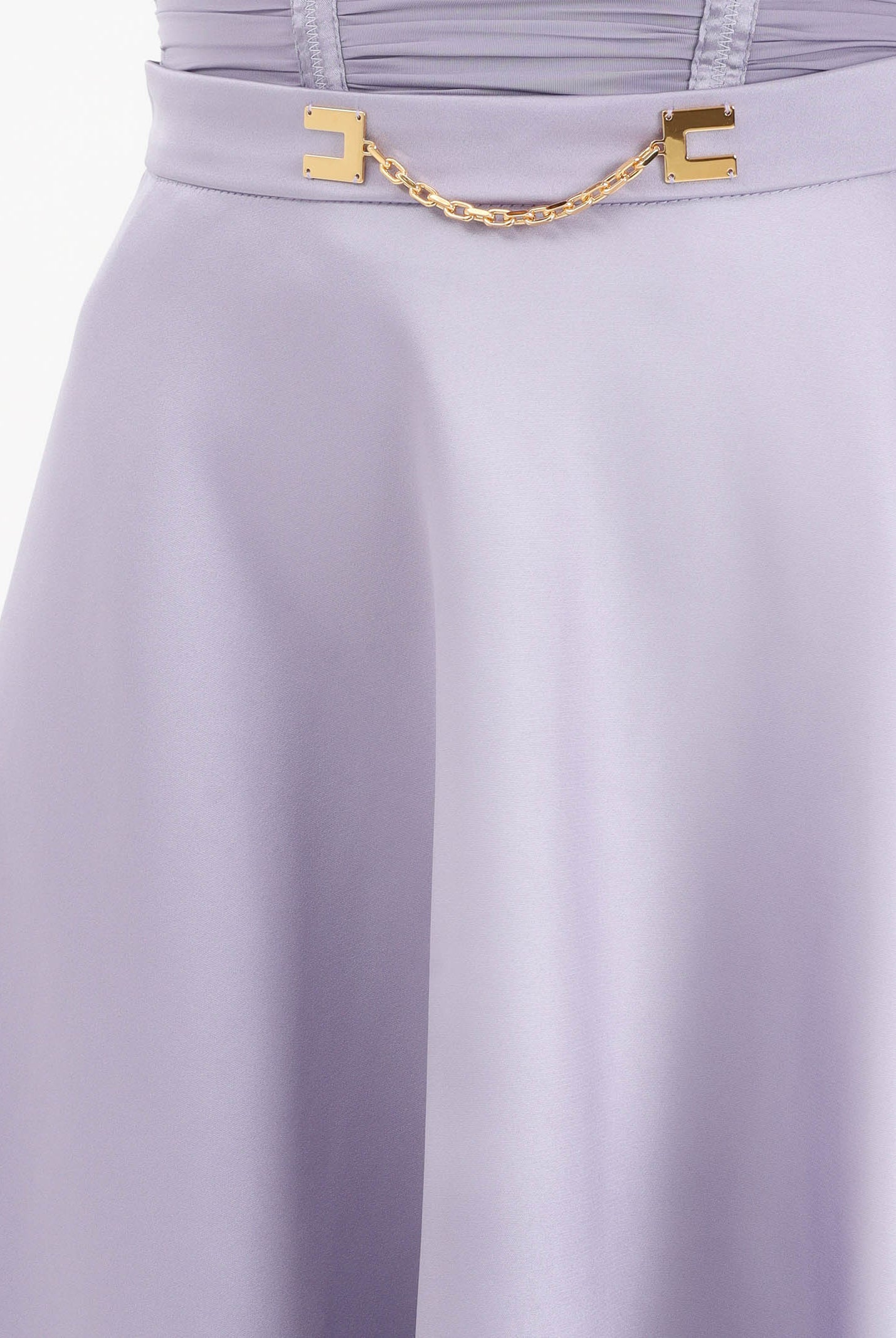 ELISABETTA FRANCHI Gonna midi lilla da donna GO15661E2 EV7 ELISABETTA FRANCHI